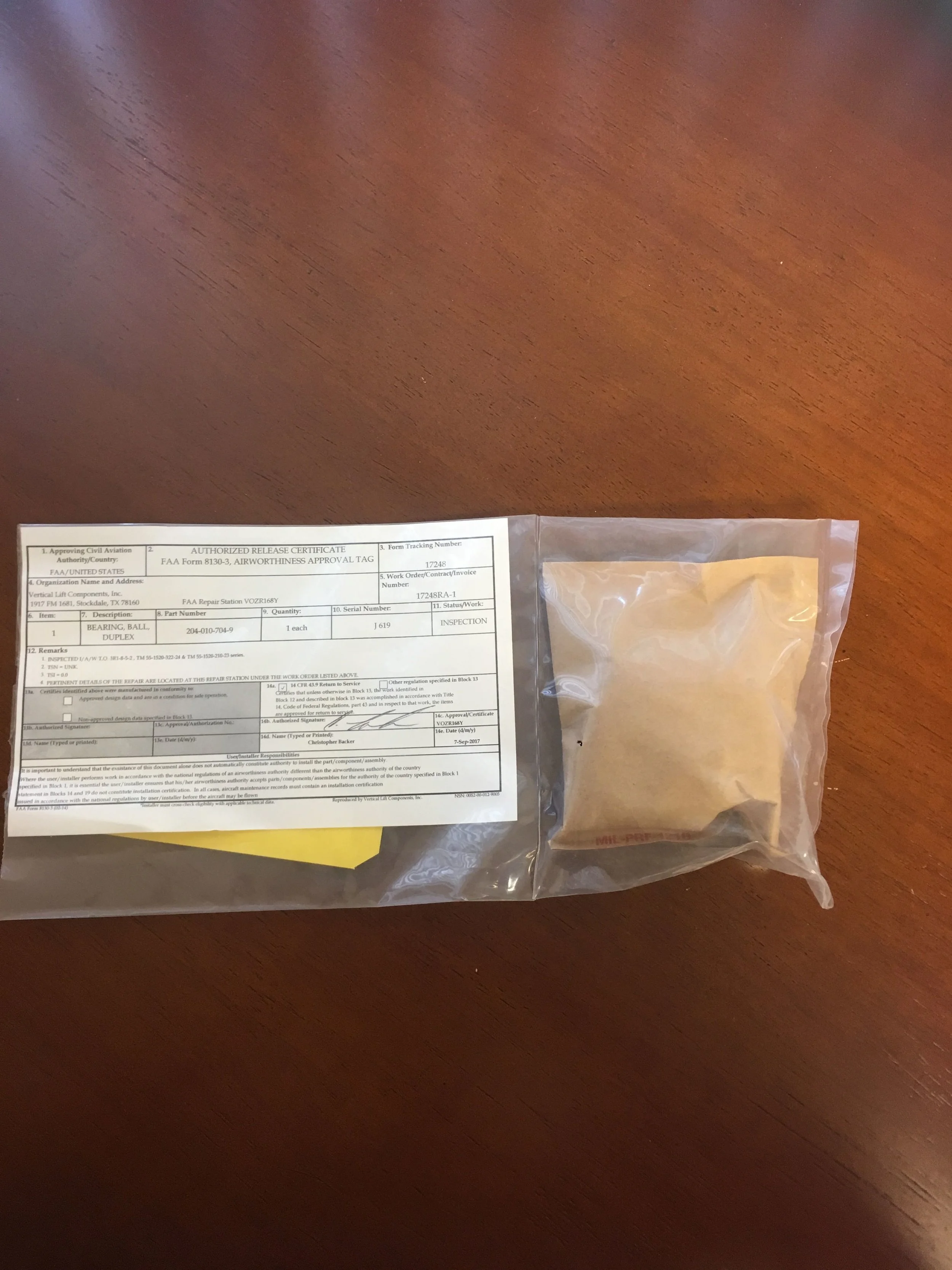 204-010-704-9, DUPLEX BEARINGS