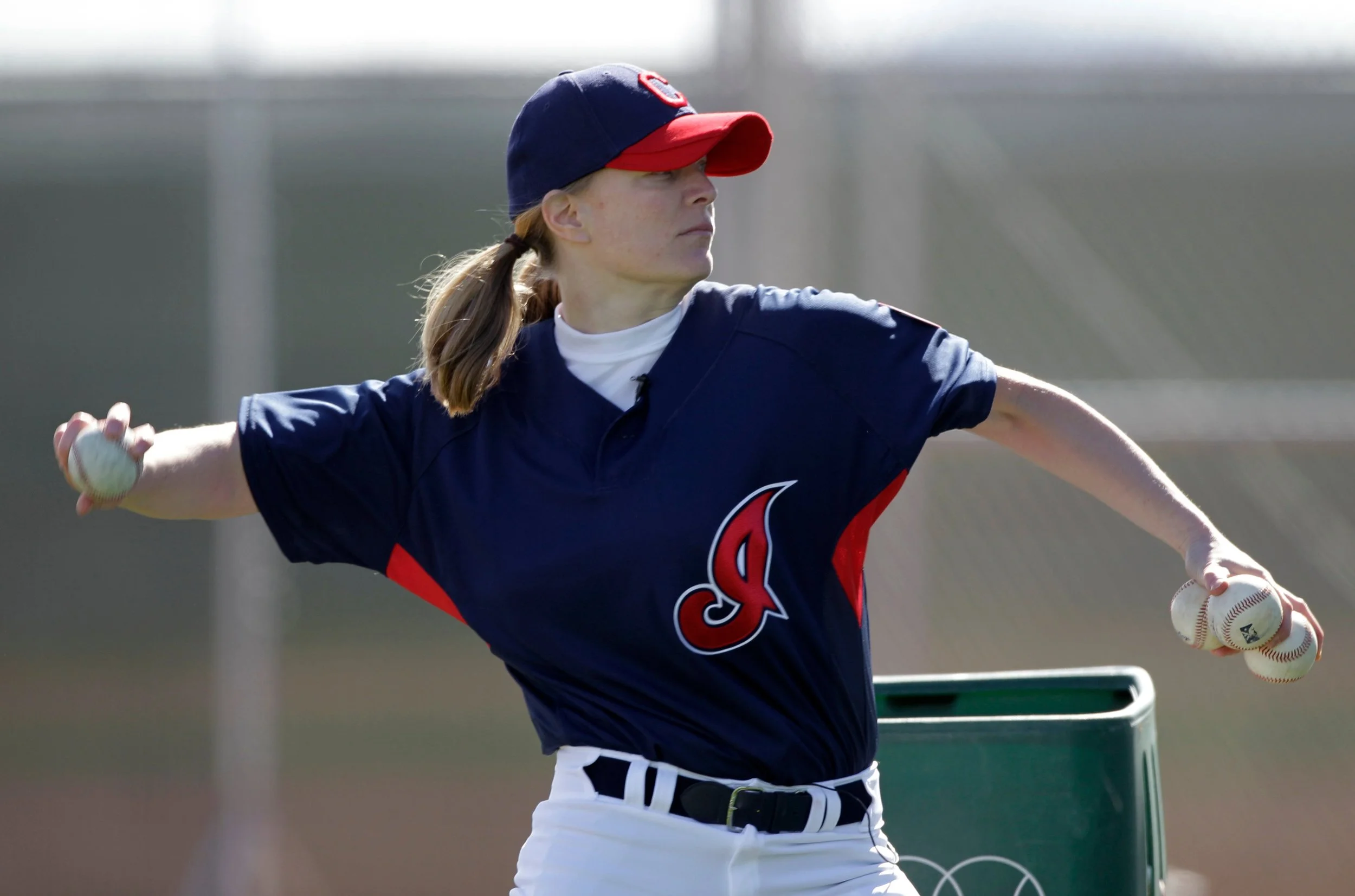 First female MLB coach encourages girls everywhere to play ball