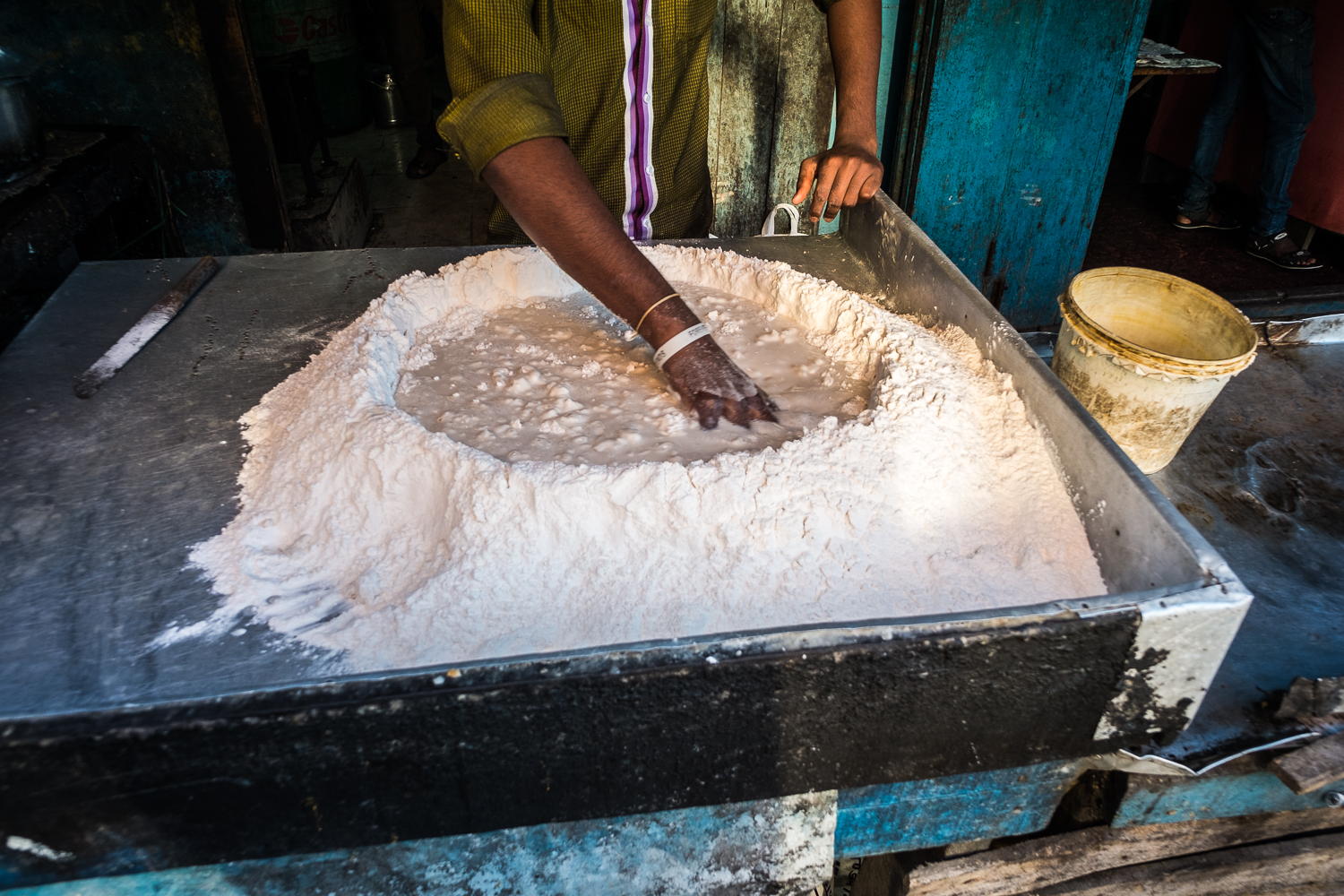 Naan Bread, Aberdeen Bazaar, Andaman Island, India