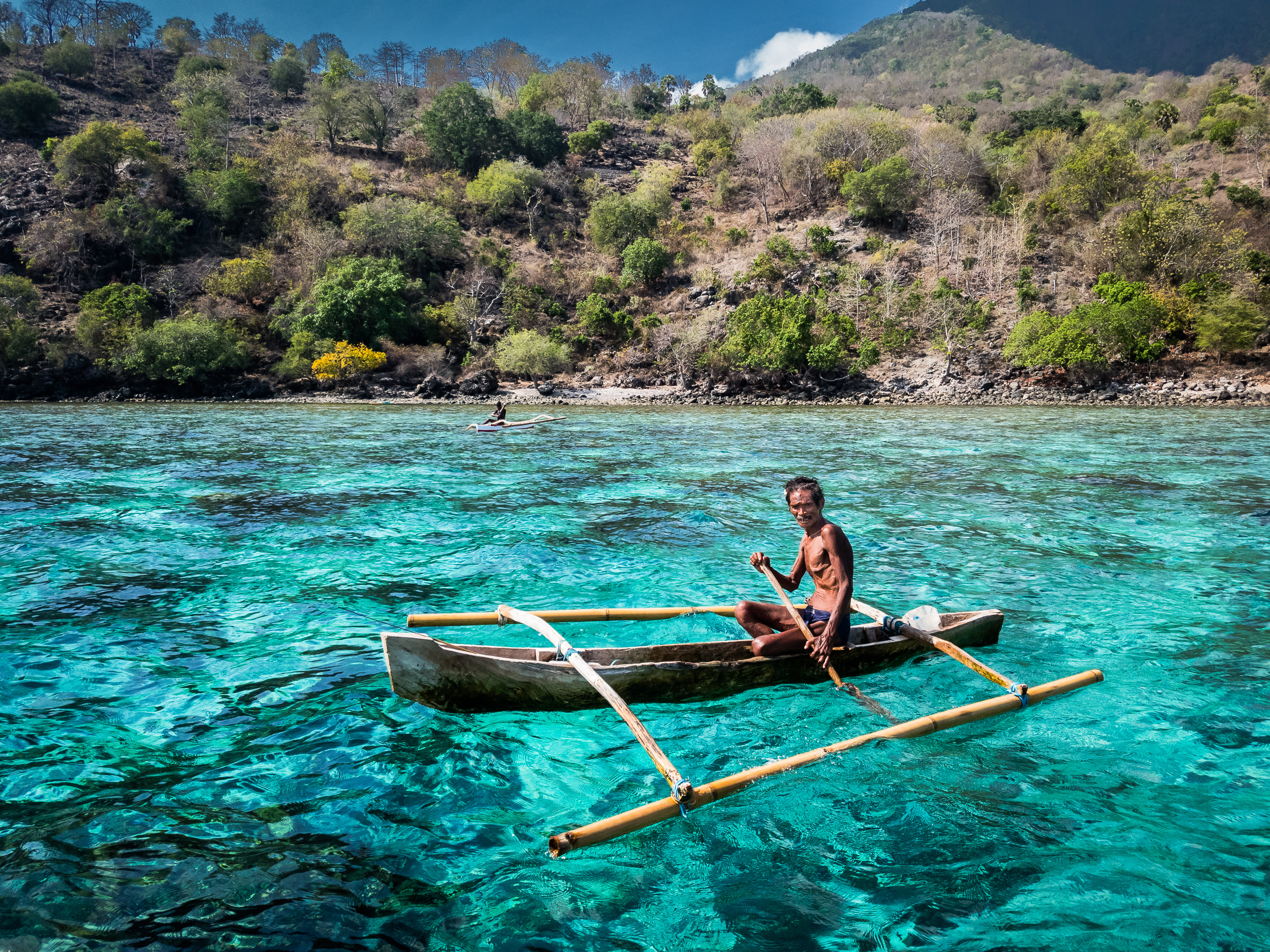 Fisherman, Alor, Indonesia