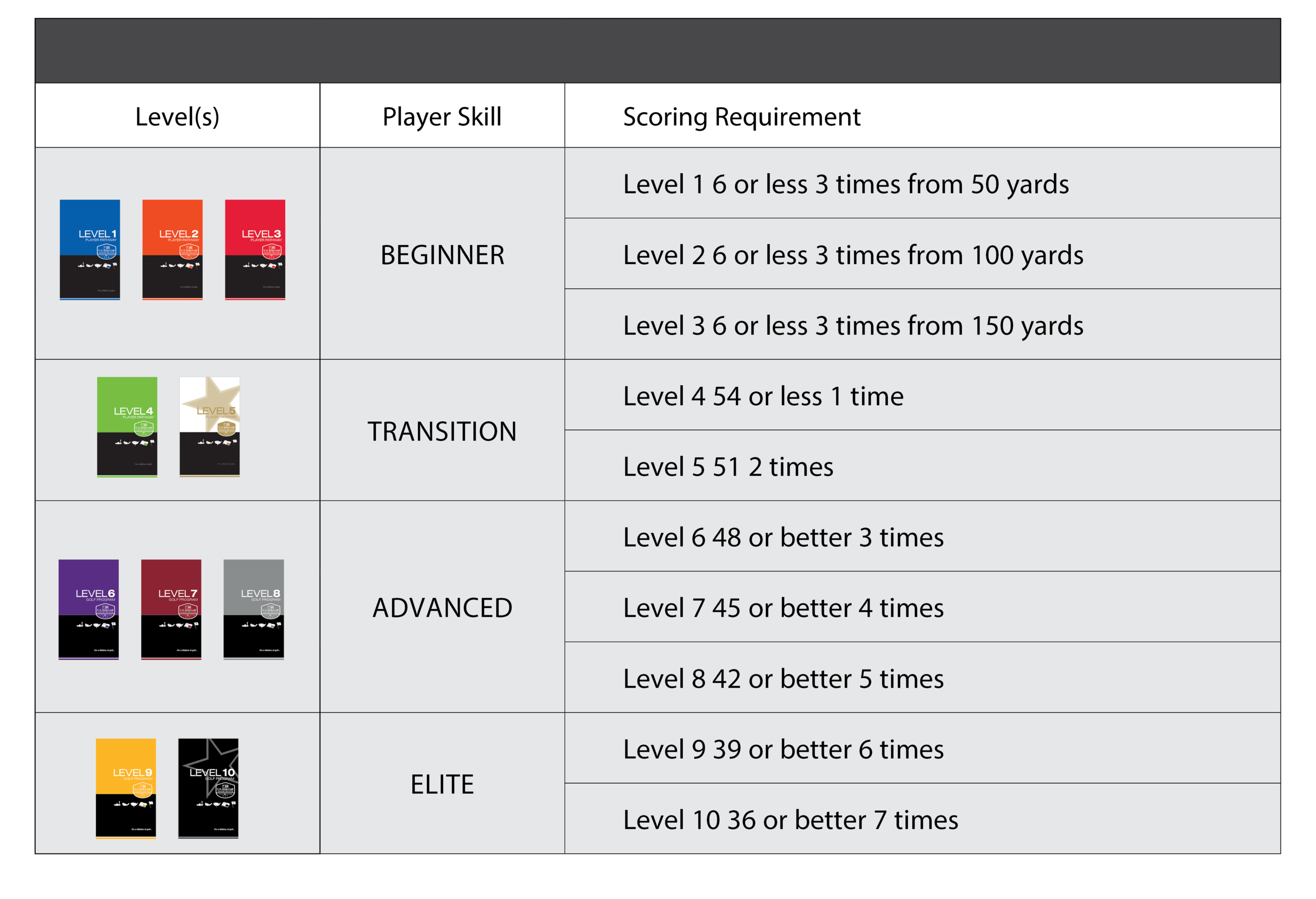Levels 6-10 in development for 2020