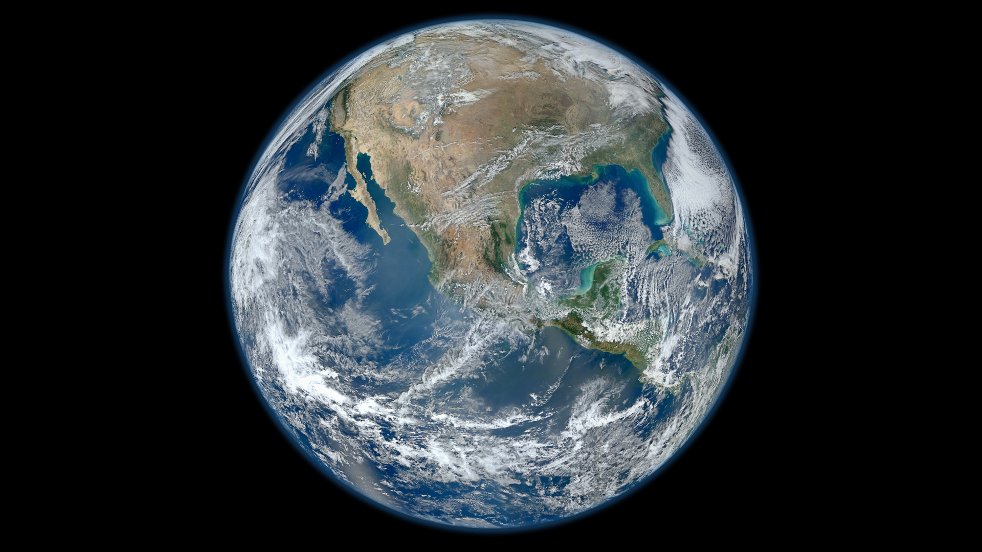 A 'Blue Marble' image of the Earth taken from the VIIRS instrument aboard NASA's most recently launched Earth-observing satellite - Suomi NPP. This composite image uses a number of swaths of the Earth's surface taken on January 4, 2012. The NPP satellite was renamed 'Suomi NPP' on January 24, 2012 to honor the late Verner E. Suomi of the University of Wisconsin. Image Credit: NASA/NOAA/GSFC/Suomi NPP/VIIRS/Norman Kuring