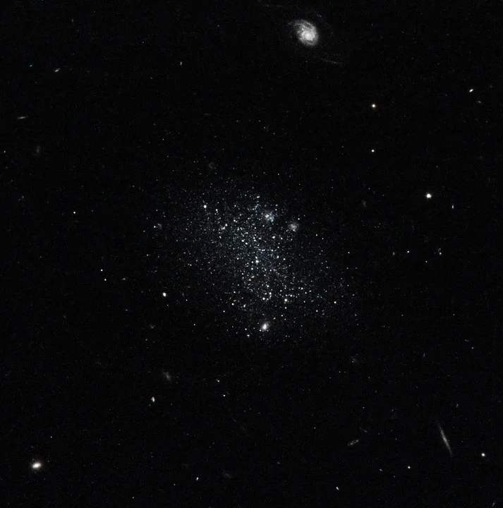 Dwarf Galaxy Pisces A. Image credit: NASA, ESA, and E. Tollerud (STScI