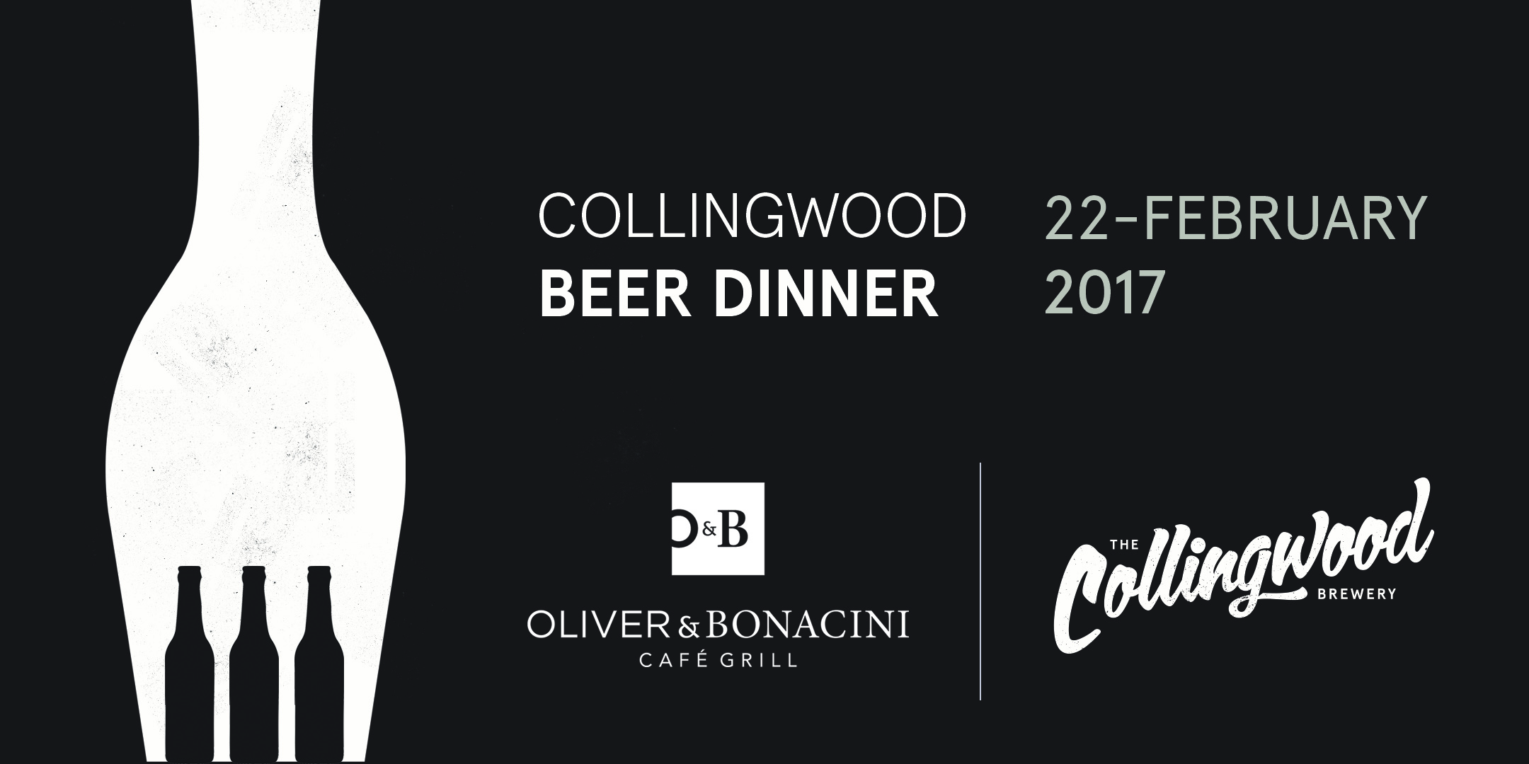 Wednesday, February 22, 2017. 6:30pm. The Collingwood Brewery