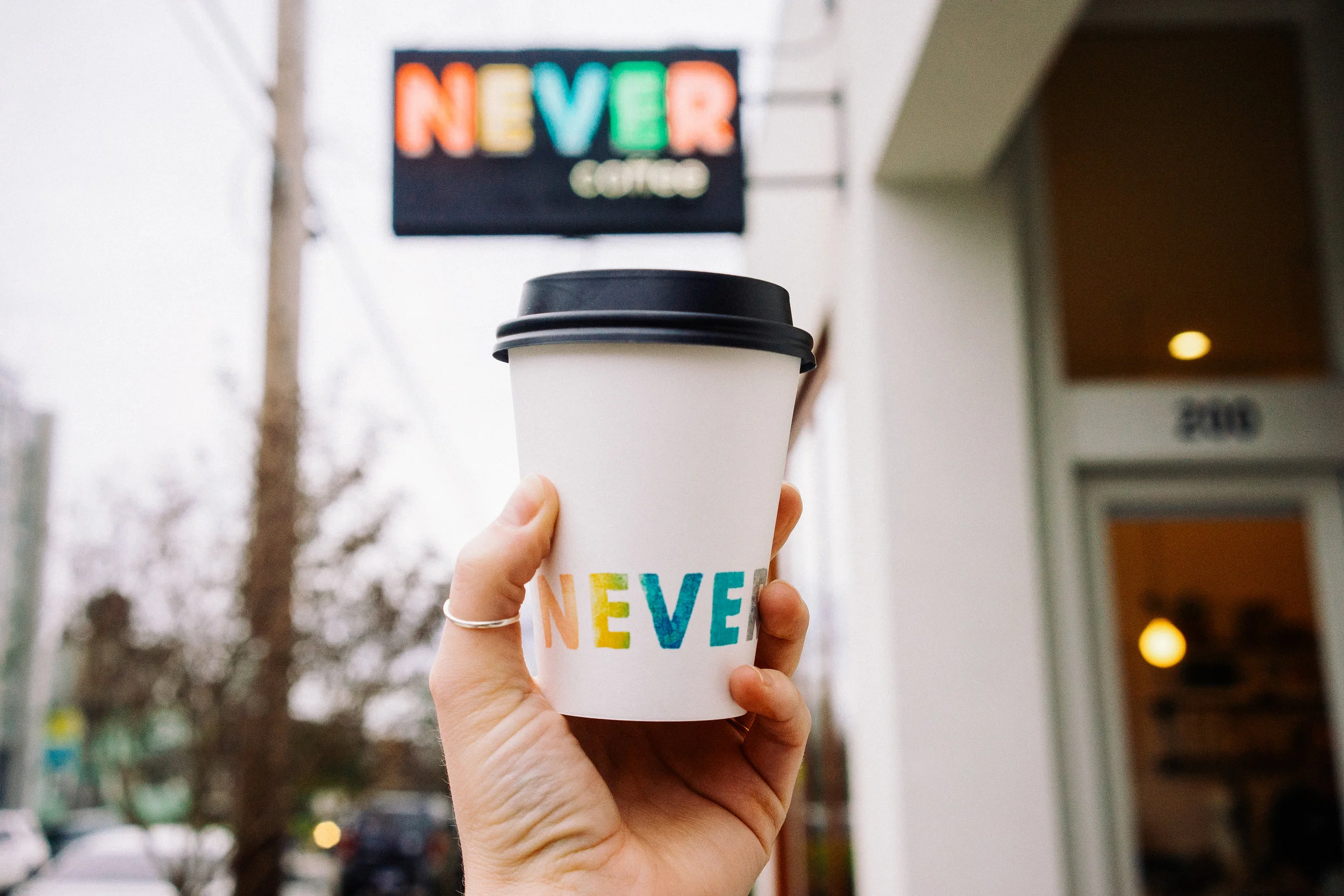Never Coffee / brand design + art direction