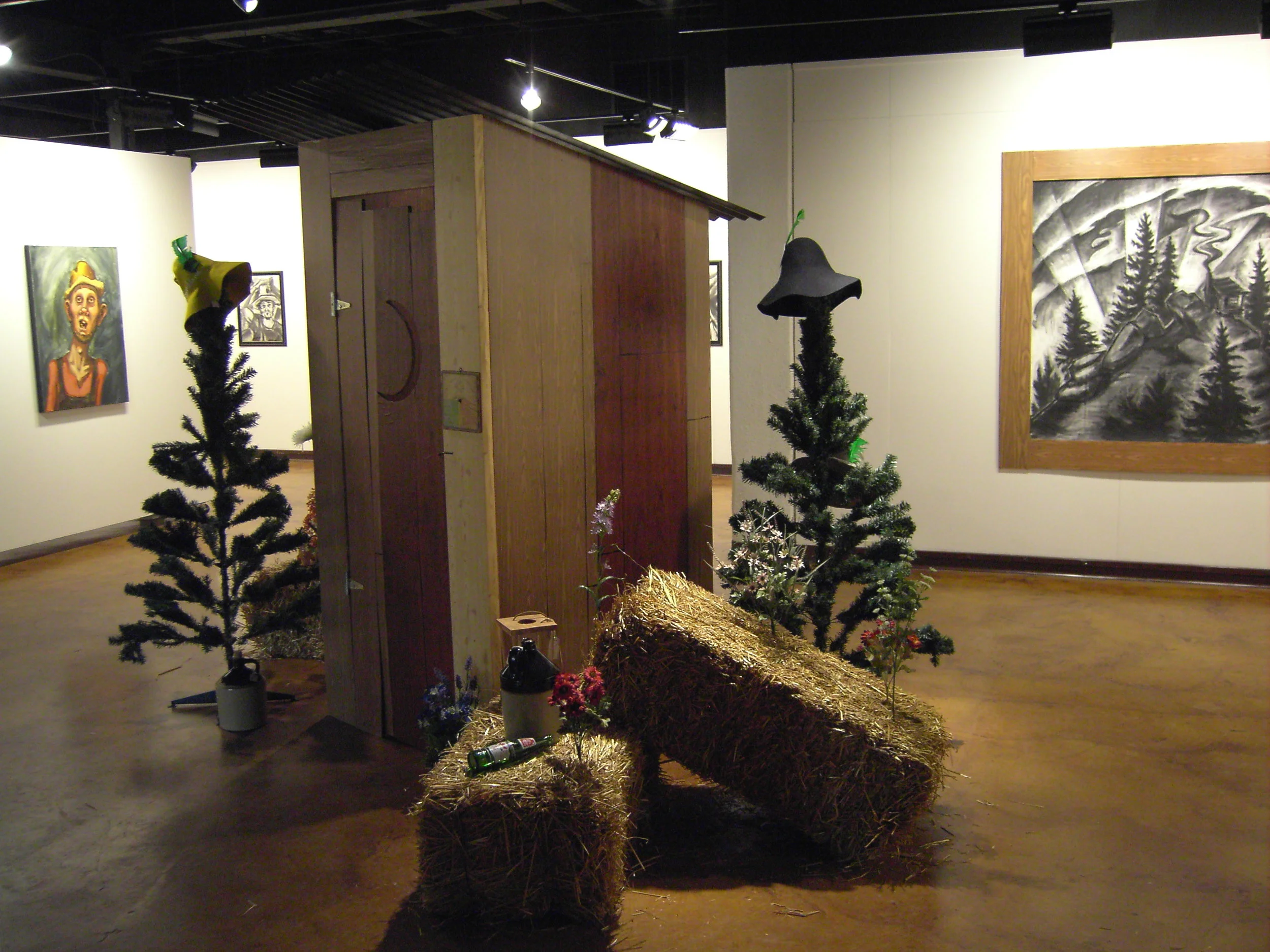 HILLBILLY installation view