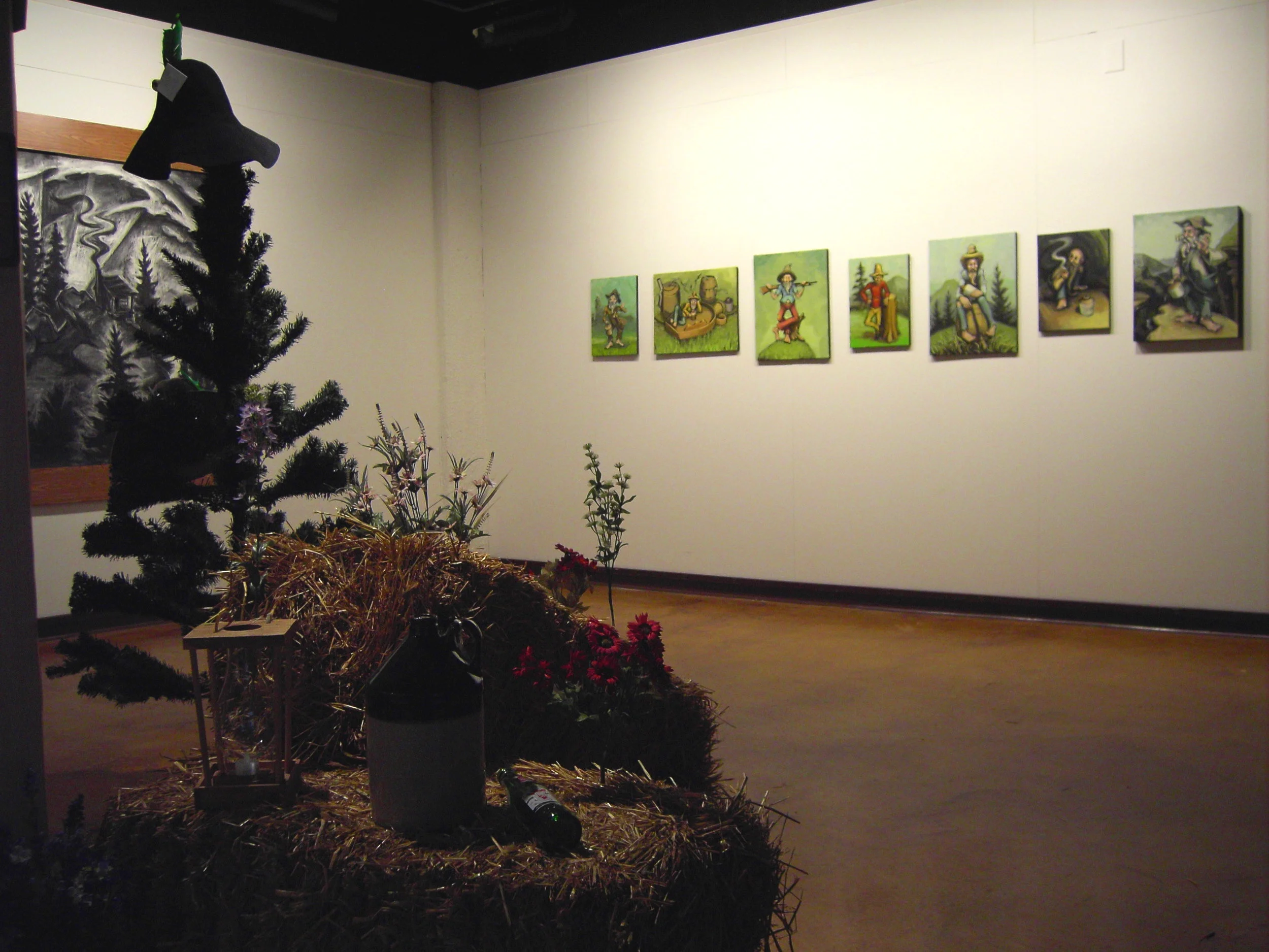 HILLBILLY installation view