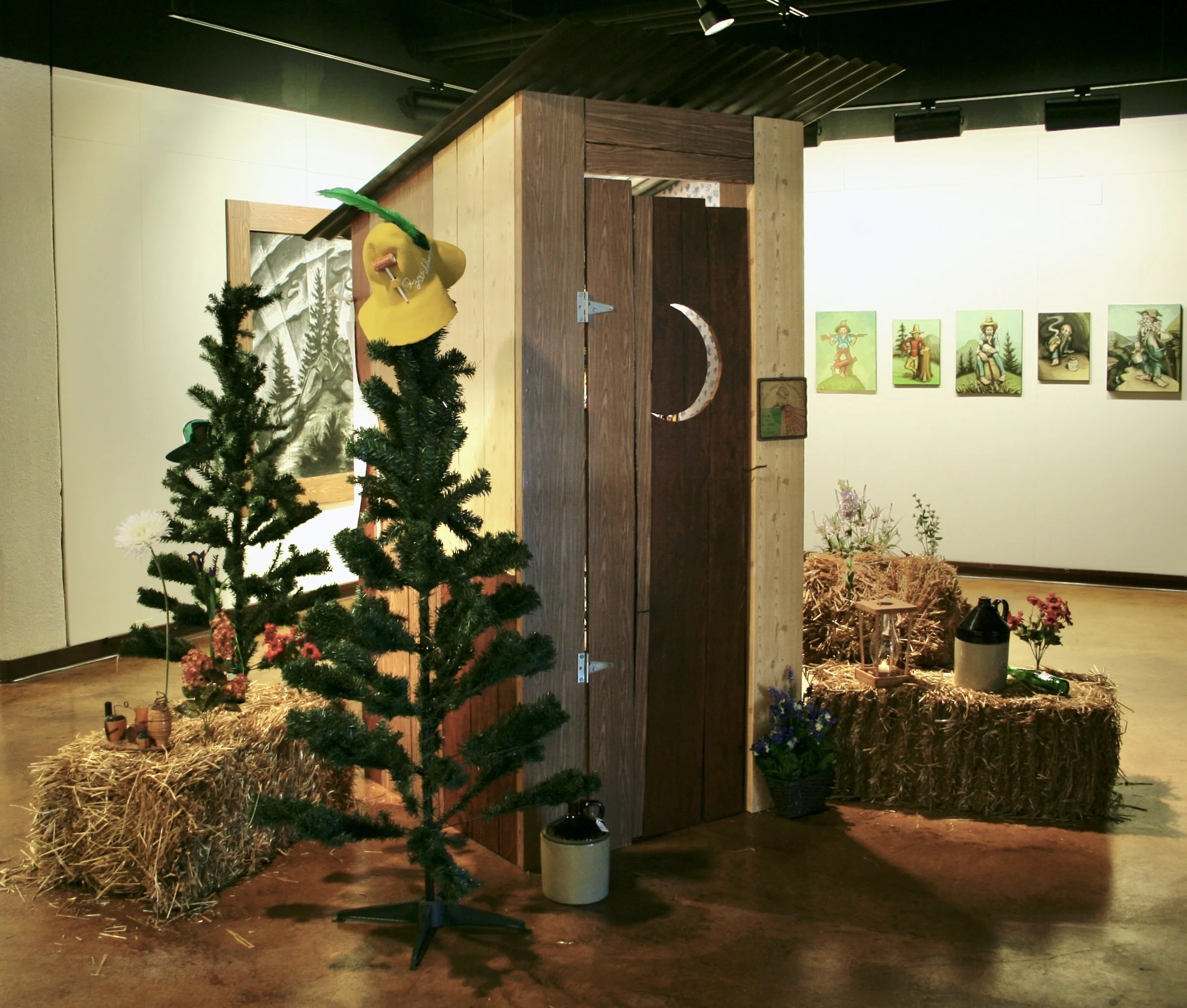 HILLBILLY installation view