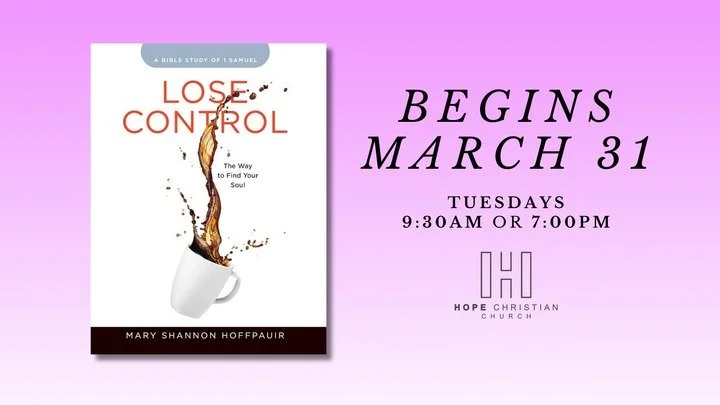 Women at Hope - Lose Control Bible Study