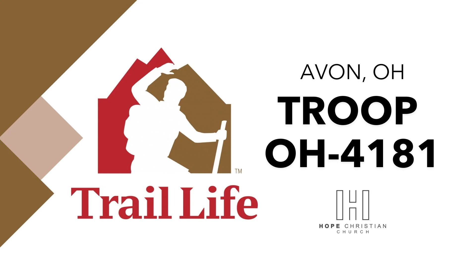 Trail Life 2026-27 Registration