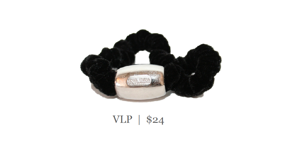 Chanel CC Faux Pearl Embellished Hair Scrunchie