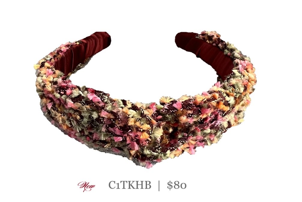 RENEE RIVERA COUTURE HAIR ACCESSORIES COUTURE CLASSIC HEADBANDS display picture 1