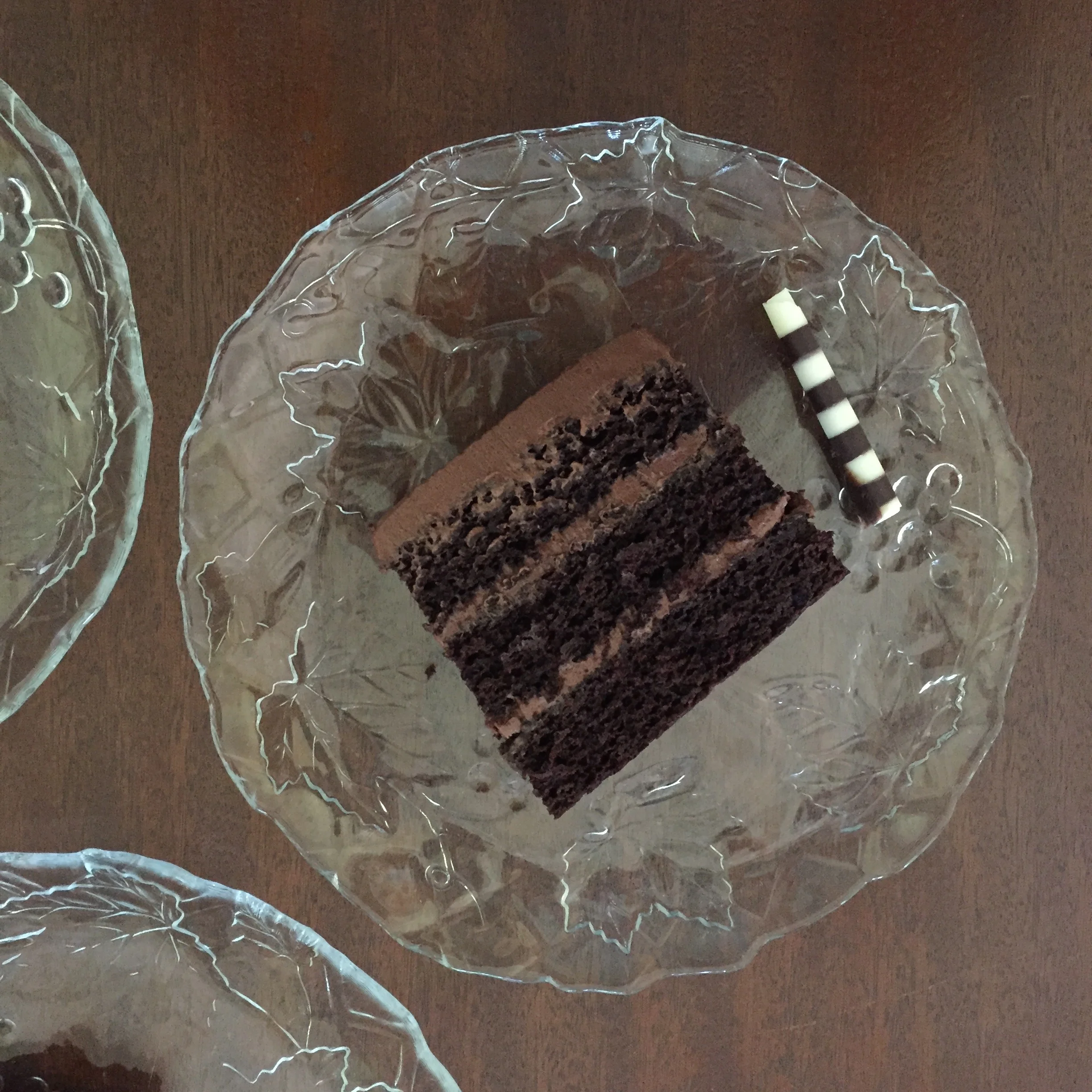 Look how small that piece is! It was really tiny...and so yummy!