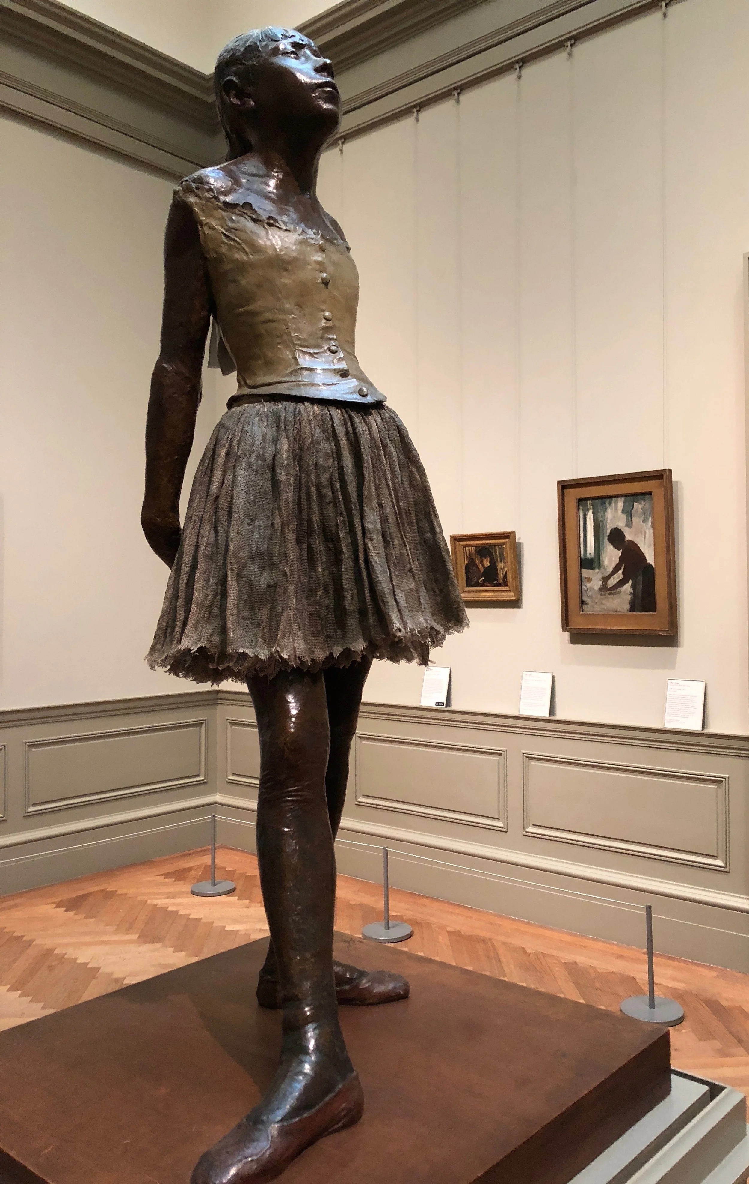 Edgar Degas, The Little Fourteen-Year-Old Dancer. Metropolitan Museum of Art