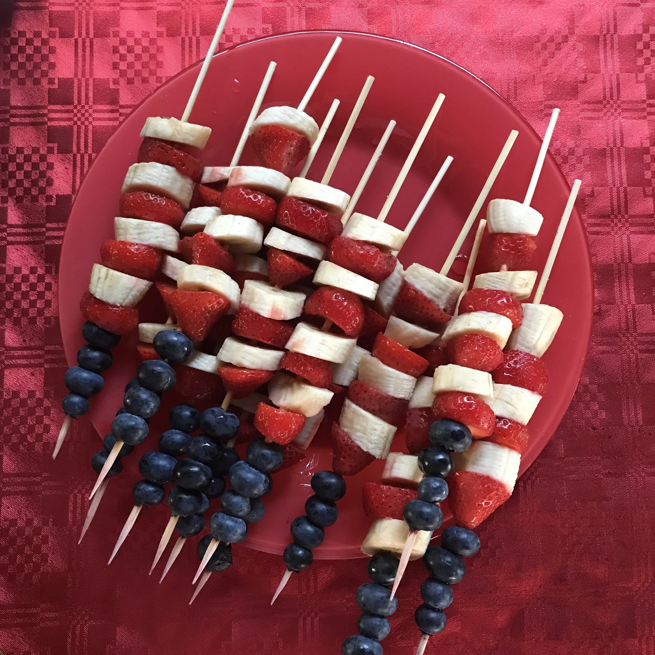 My favorite fruits on a stick! I’m pretty sure I ate more than my fair share.