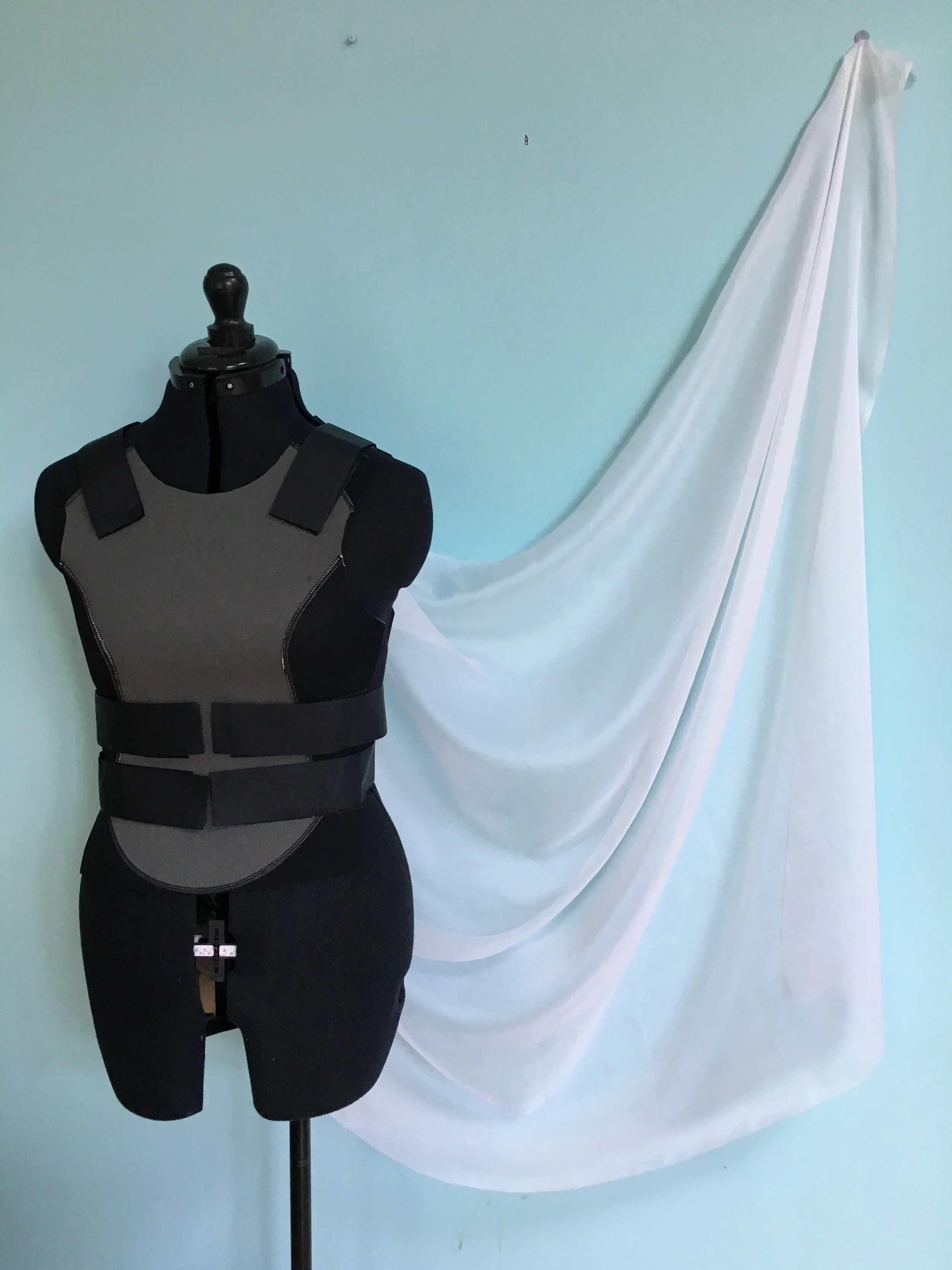 Neoprene Bullet-proof vest Trial