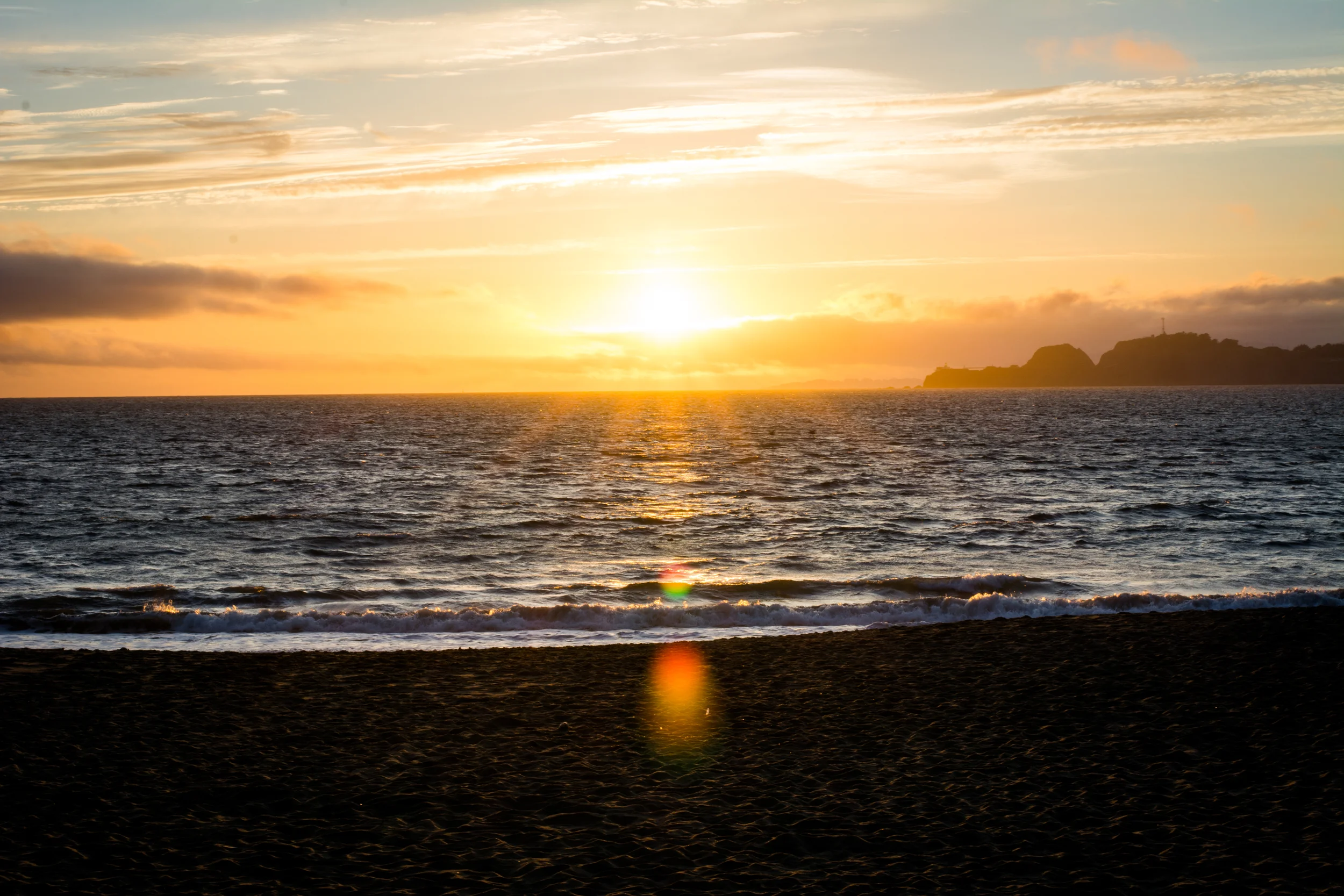 Sunset at Baker Beach