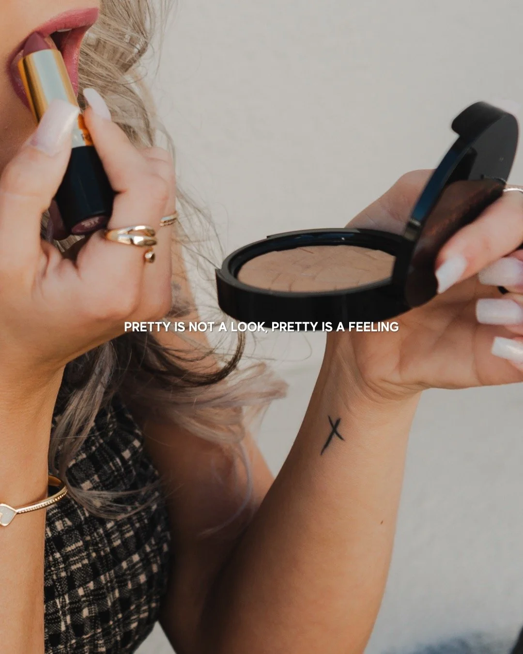 pretty is not a look, pretty is a feeling 🫶