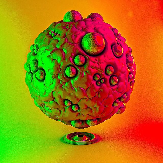 They said I could be anything, so I became a floating booger 🤧. #3d #3dmodeling #3drender #3drendering #render3d #3drenderings #cinema4d #cinema4dart #cinema4drender #cinema4dartist #cinema4dmaxon #maxon #booger #deformers