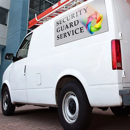 Car Magnet Van