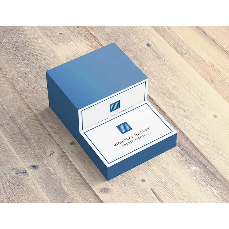 painted edge business cards