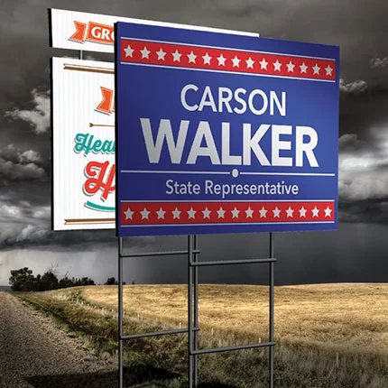 Political signs