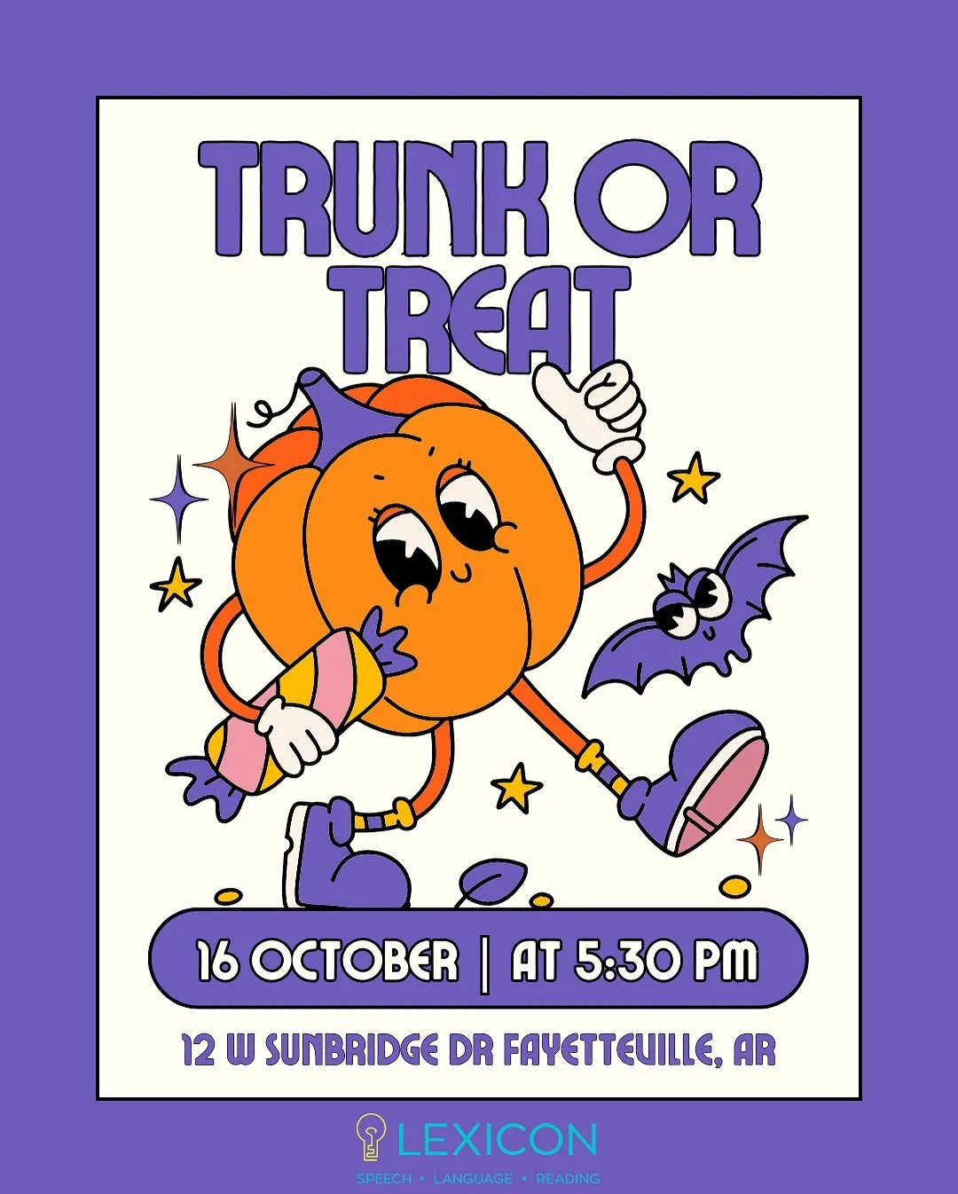 Save the Date for our annual Trunk-or-Treat! You don&rsquo;t want to miss all the exciting things we have going on this year, including the opportunity to make your own friendship bracelet or pie Mrs. Meredith or Mrs. Diana in the face! Come dressed 