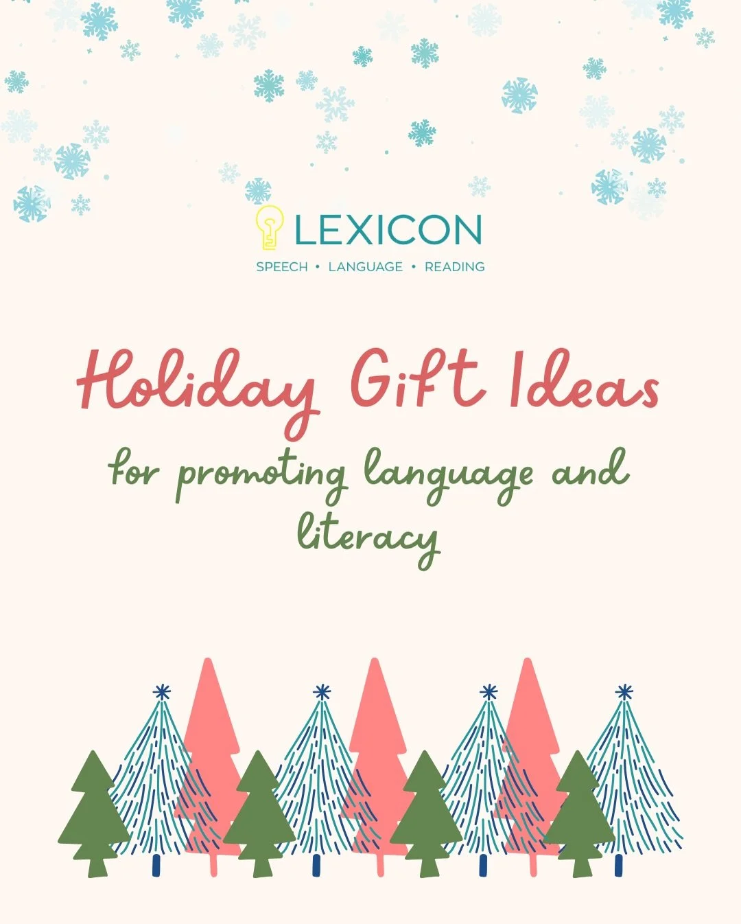 Gifts that keep on giving! Here are some great ideas for fun, engaging and educational holiday gifts for your kiddos! 🎁