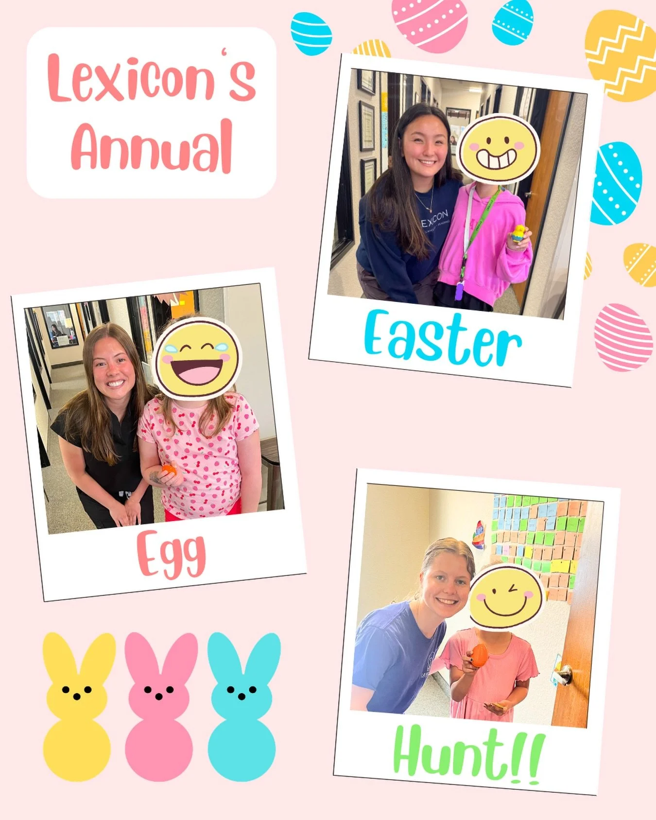 Our Easter Egg Hunt was a Success!!🐣💐🩵 We hope everyone had a great weekend!!