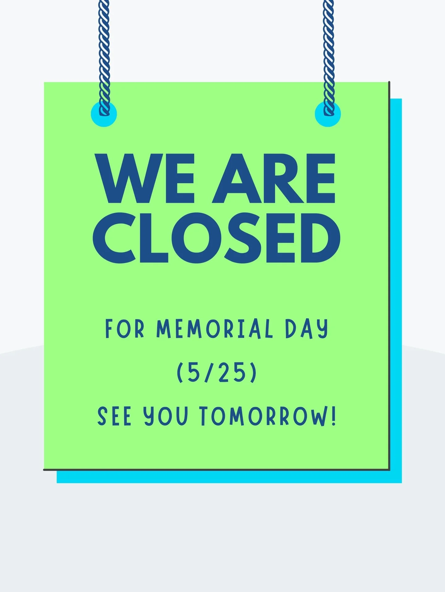 Have a great long weekend!