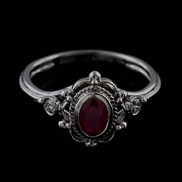 Victorian+Style+Reproduction+Diamond+Oval+Ruby+Engagemen+Ring+14k+Gold+M.jpg