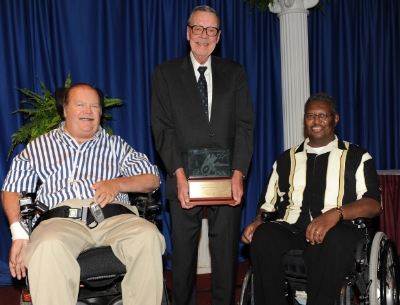 Dr. Woolsey received the PVA Speedy Award in 2009, which is given as “the highest honor bestowed by the Paralyzed Veterans of America and is presented in recognition of significant contributions to improving the lives of America’s paralyzed veterans.”