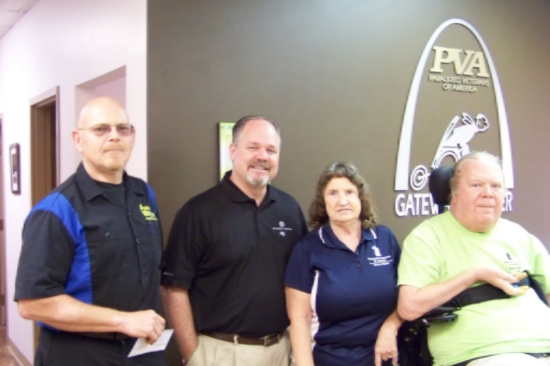 A big thank you to NAPA Auto Parts for donating their proceeds from their trivia night to the Gateway Chapter!