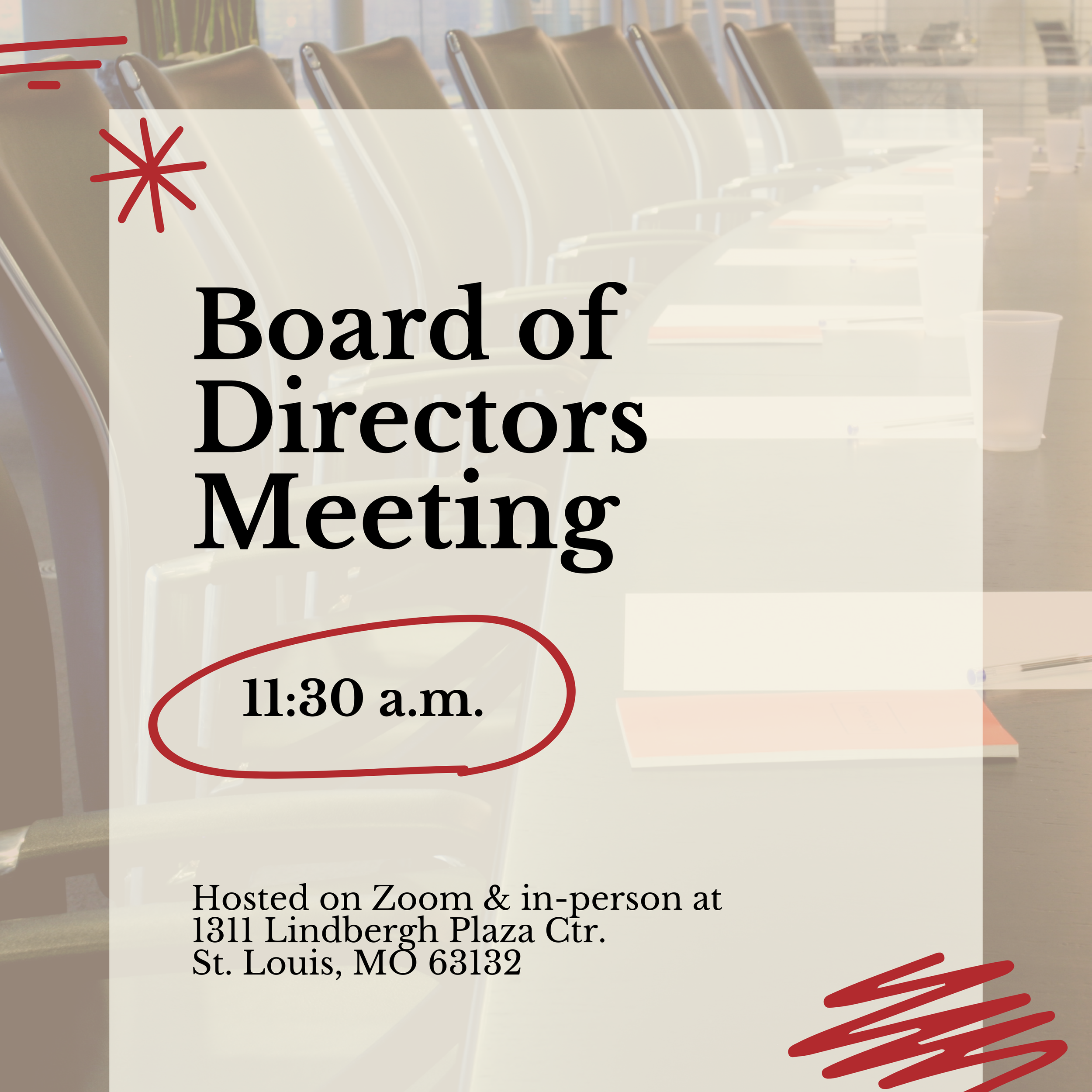 Board of Directors Meeting