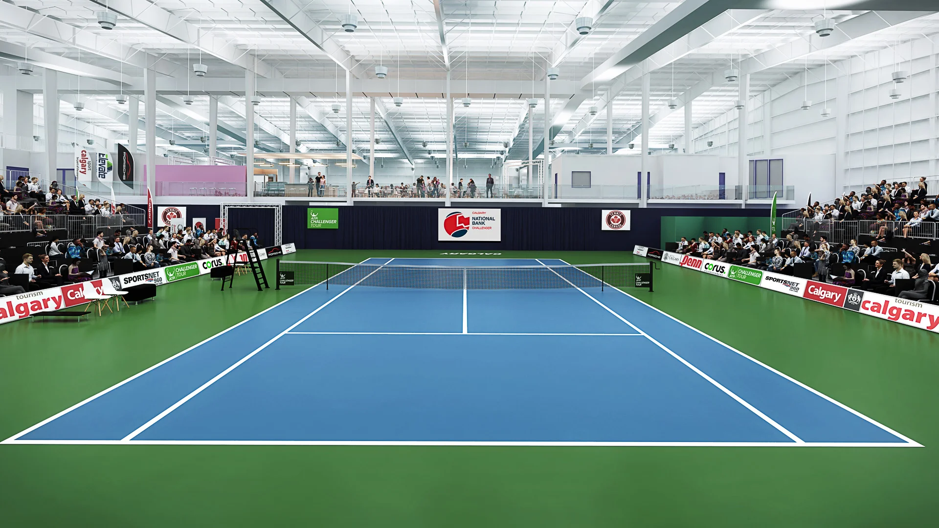 Alberta Tenis Centre Renderings — The Rapid Eye Movement Calgary