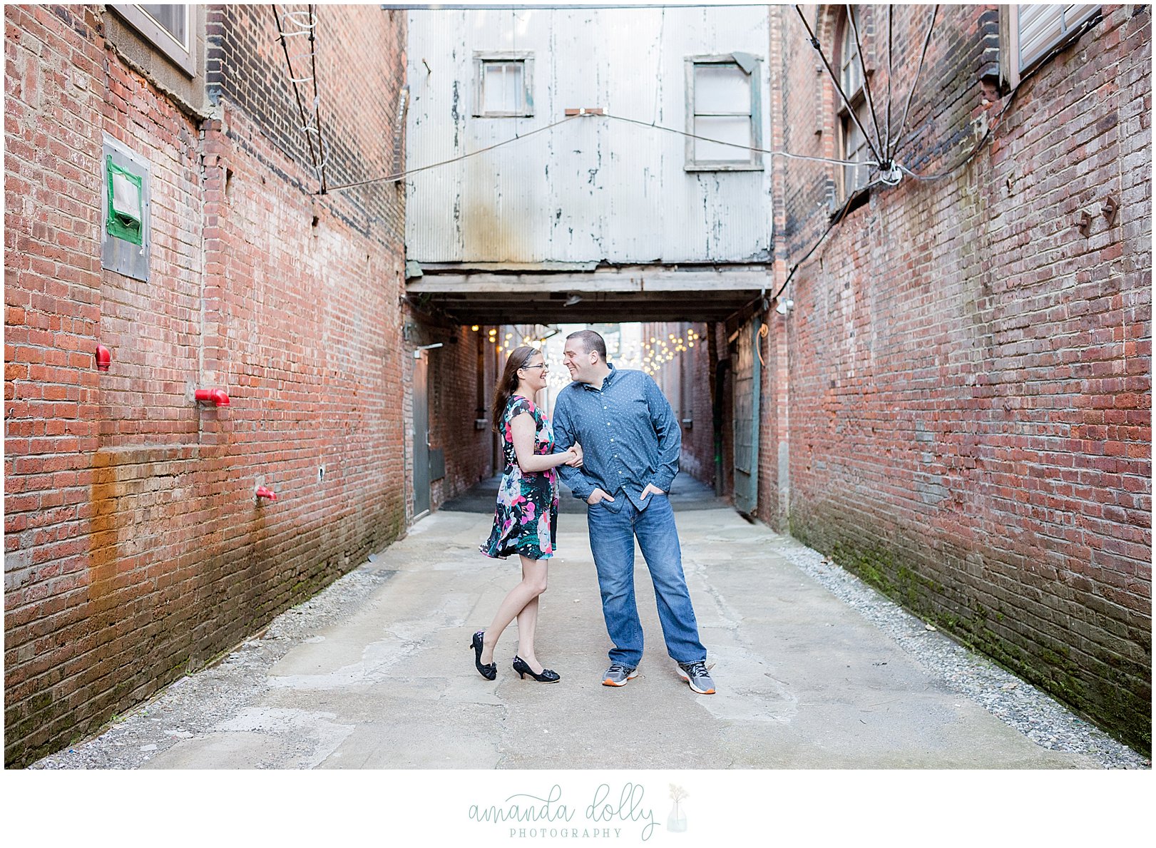 Garner Arts Center Engagment Photography