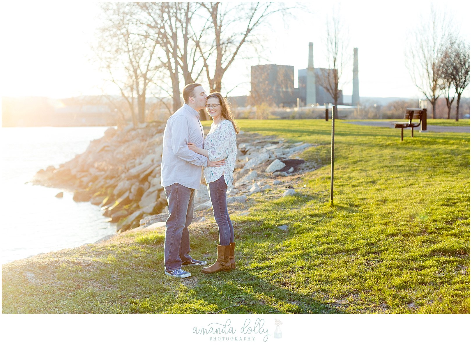 Garner Arts Center Engagment Photography