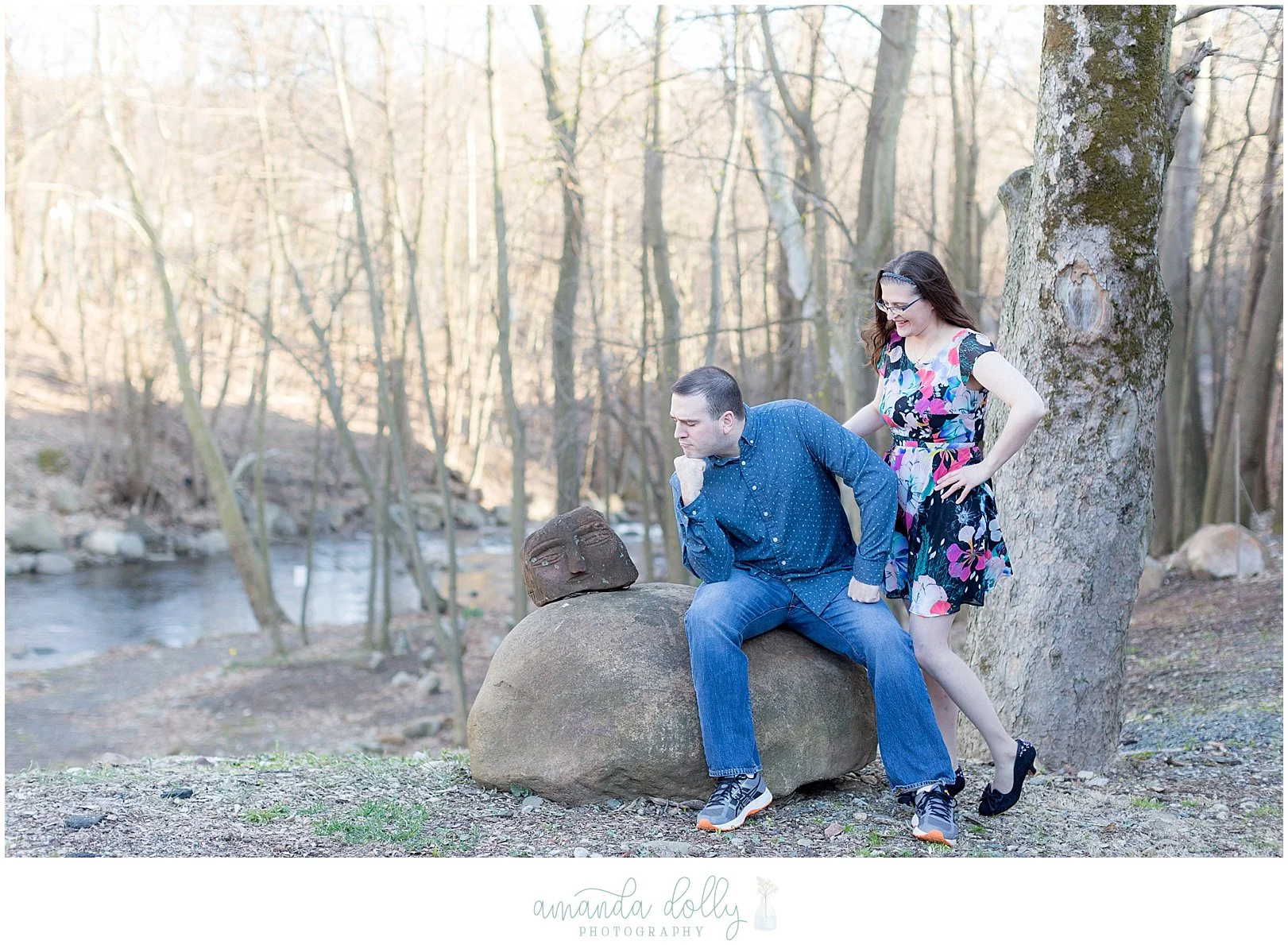 Garner Arts Center Engagment Photography