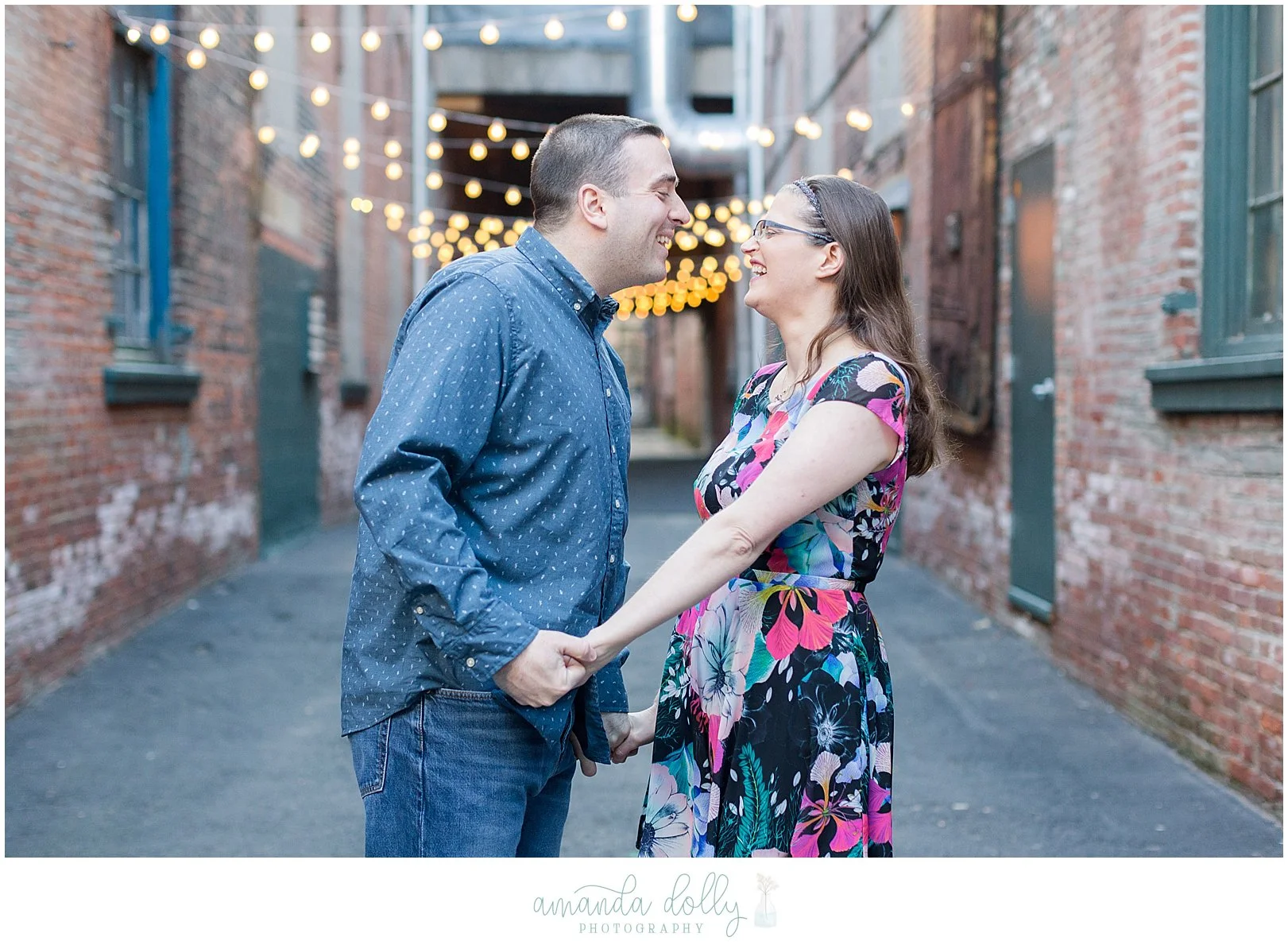 Garner Arts Center Engagment Photography