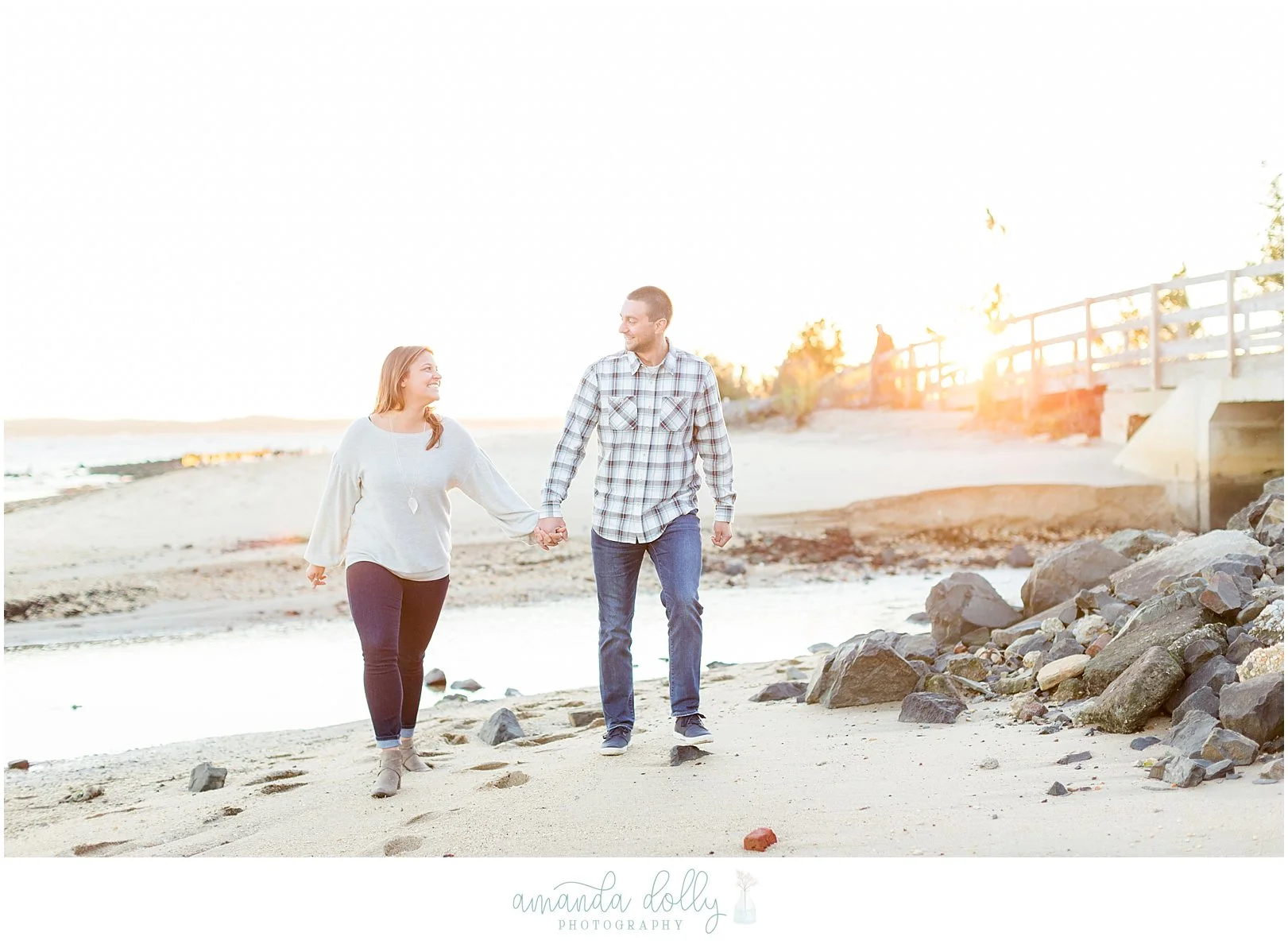 Sandy Hook Engagment Photography