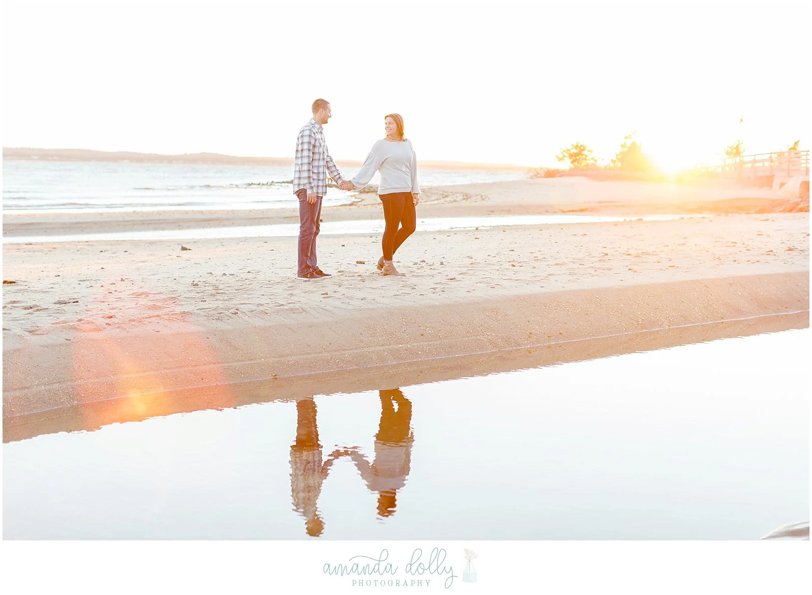 Sandy Hook Engagment Photography