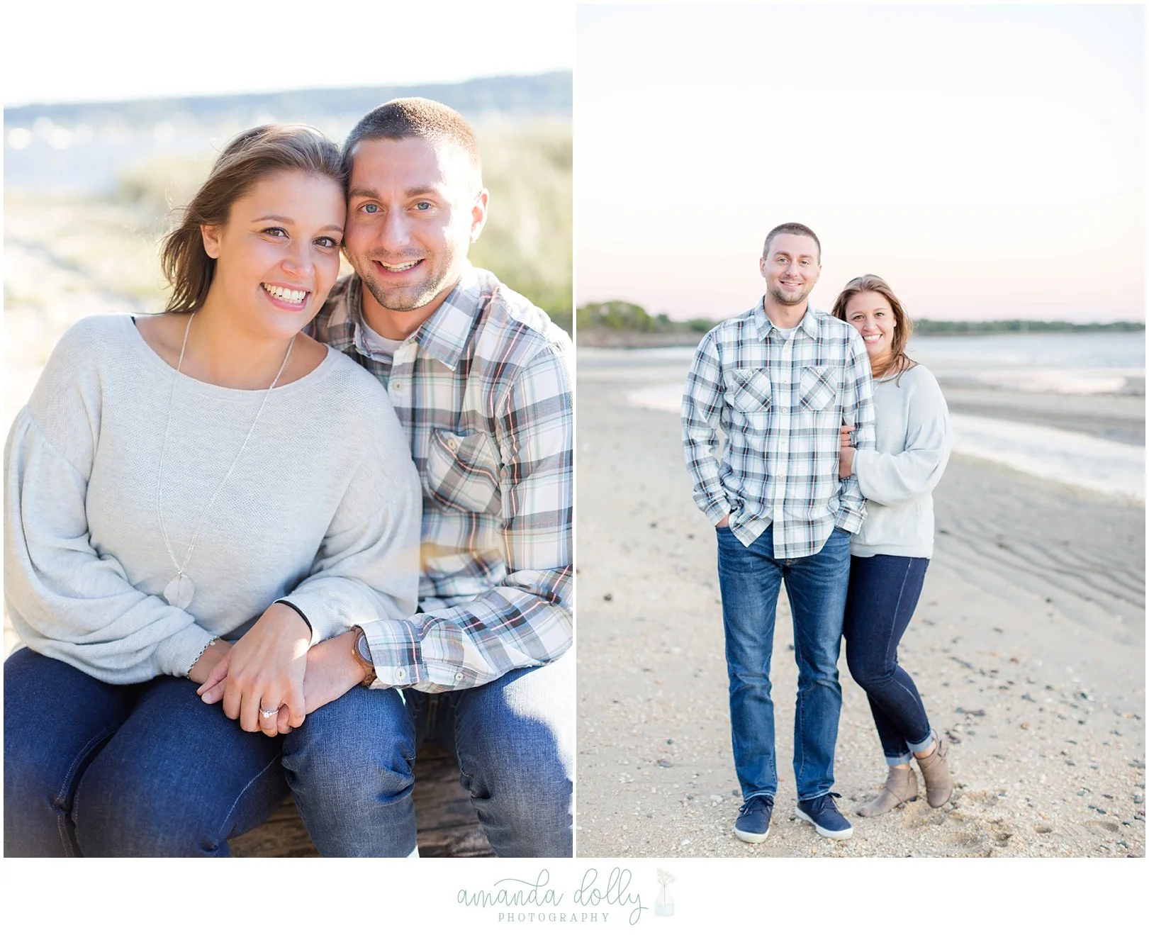 Sandy Hook Engagment Photography