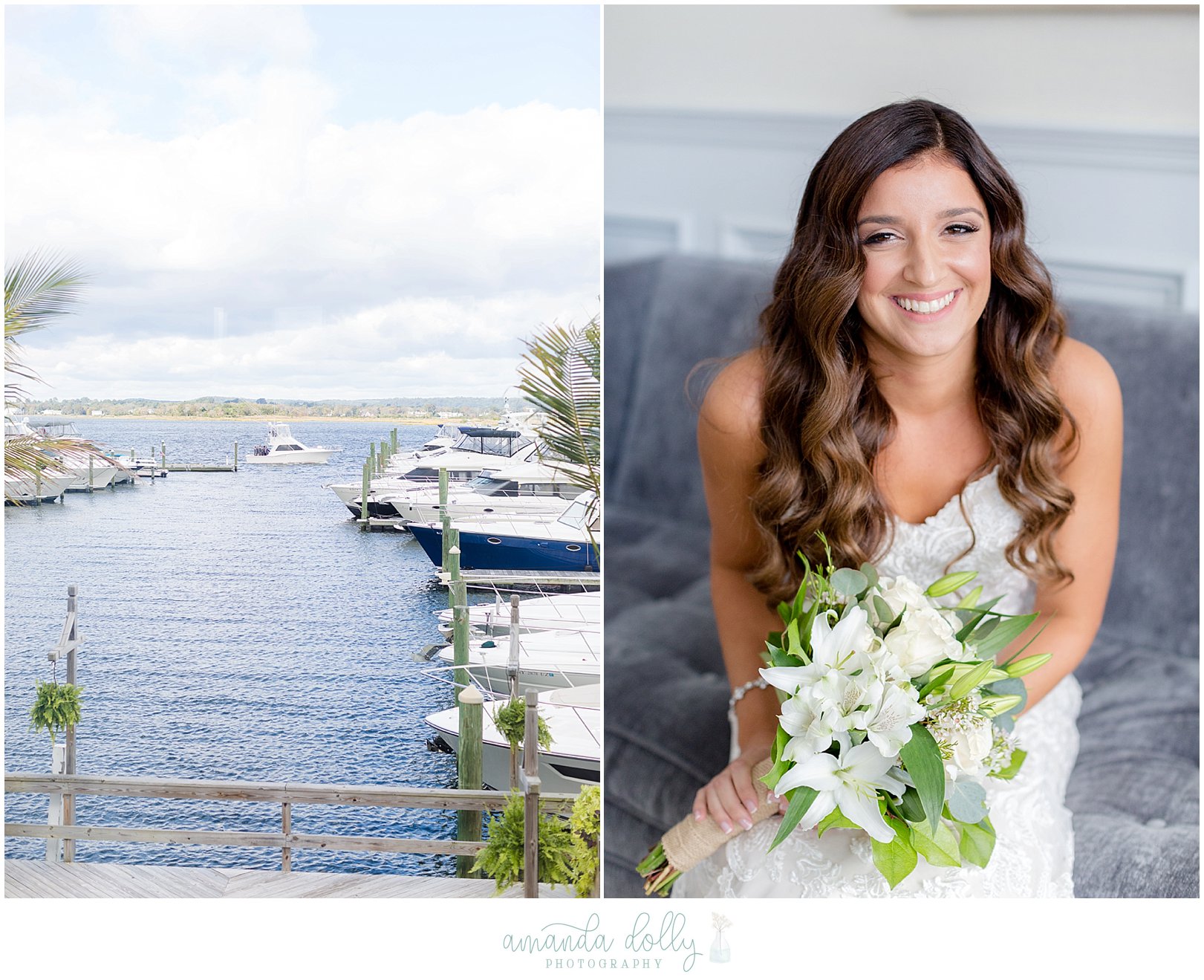 The Channel Club Monmouth Beach Wedding Photography