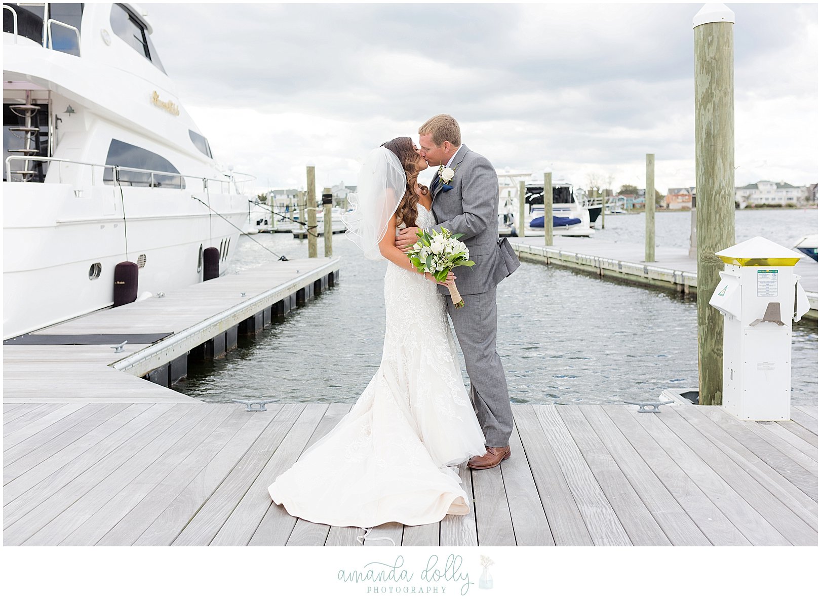 The Channel Club Monmouth Beach Wedding Photography