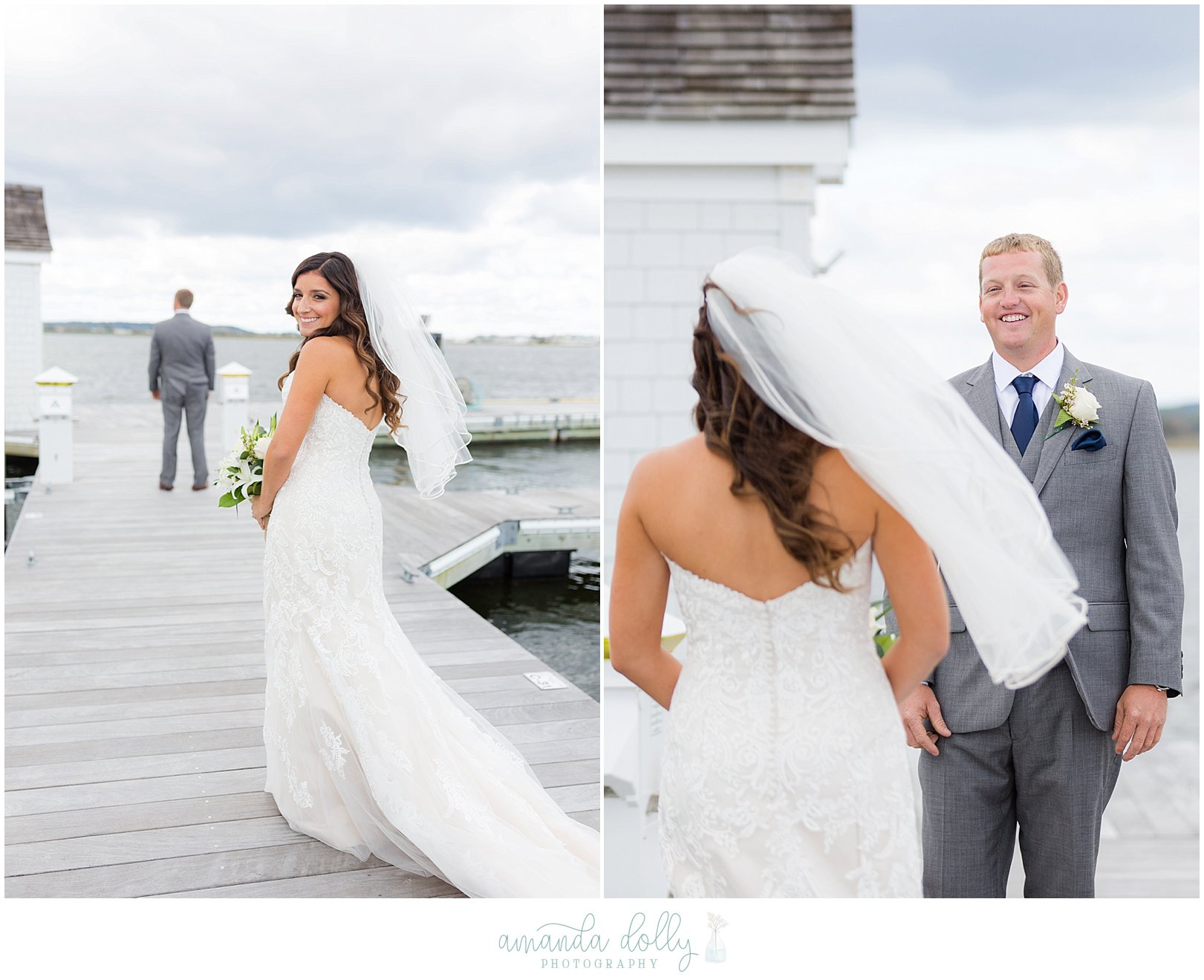 The Channel Club Monmouth Beach Wedding Photography