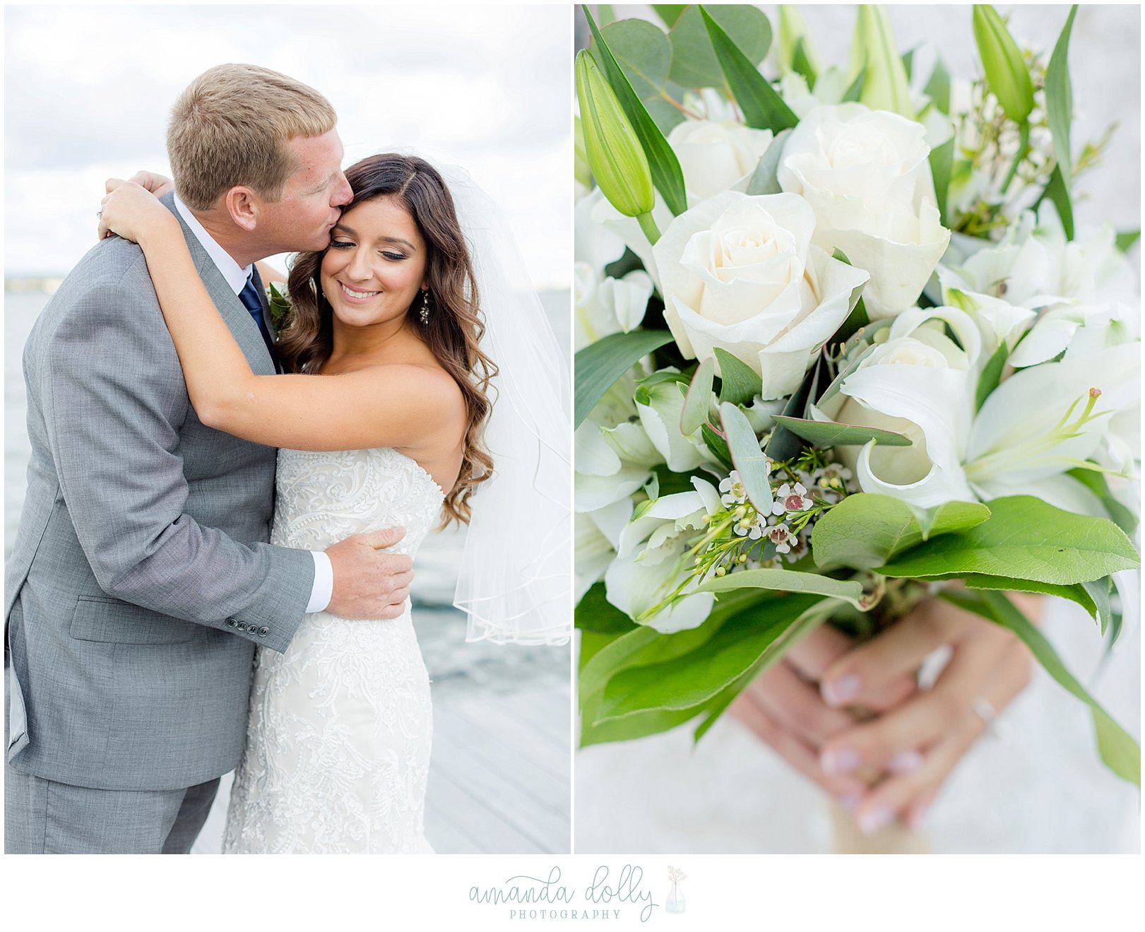 The Channel Club Monmouth Beach Wedding Photography