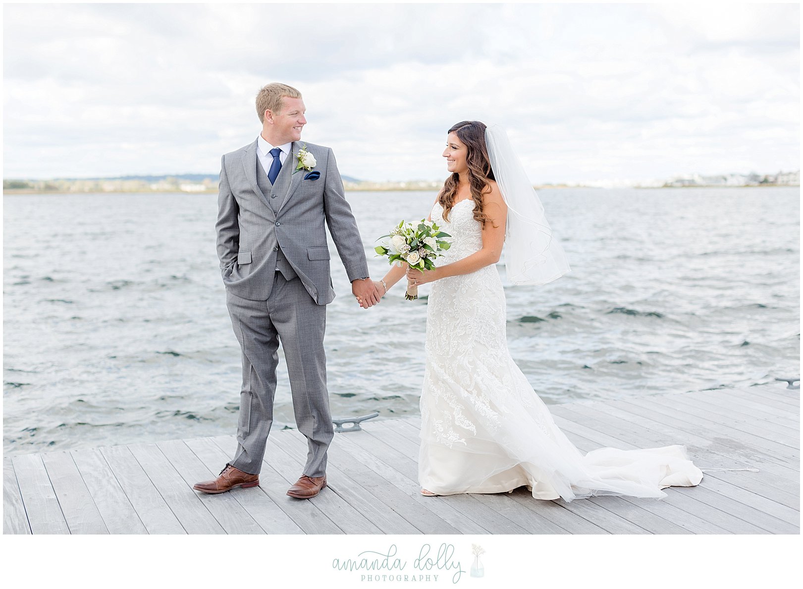 The Channel Club Monmouth Beach Wedding Photography