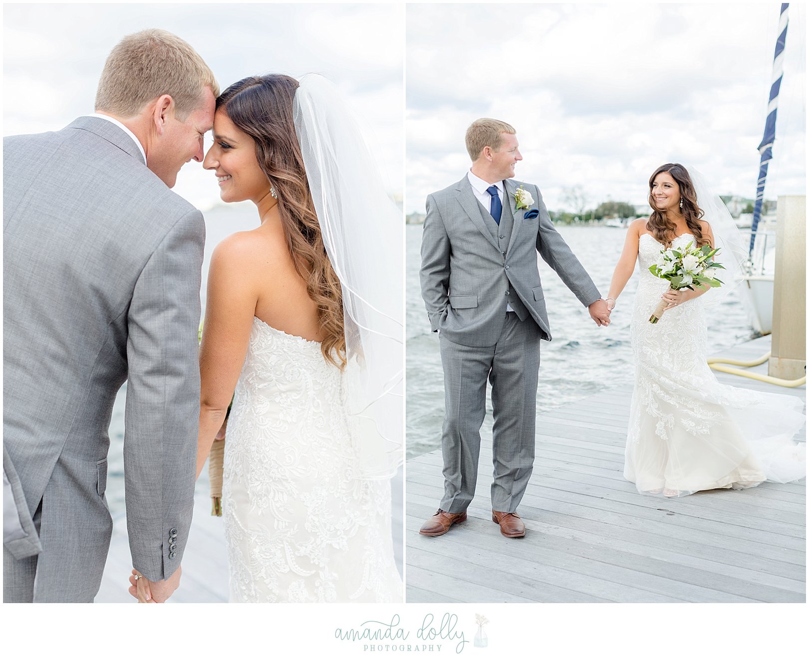 The Channel Club Monmouth Beach Wedding Photography