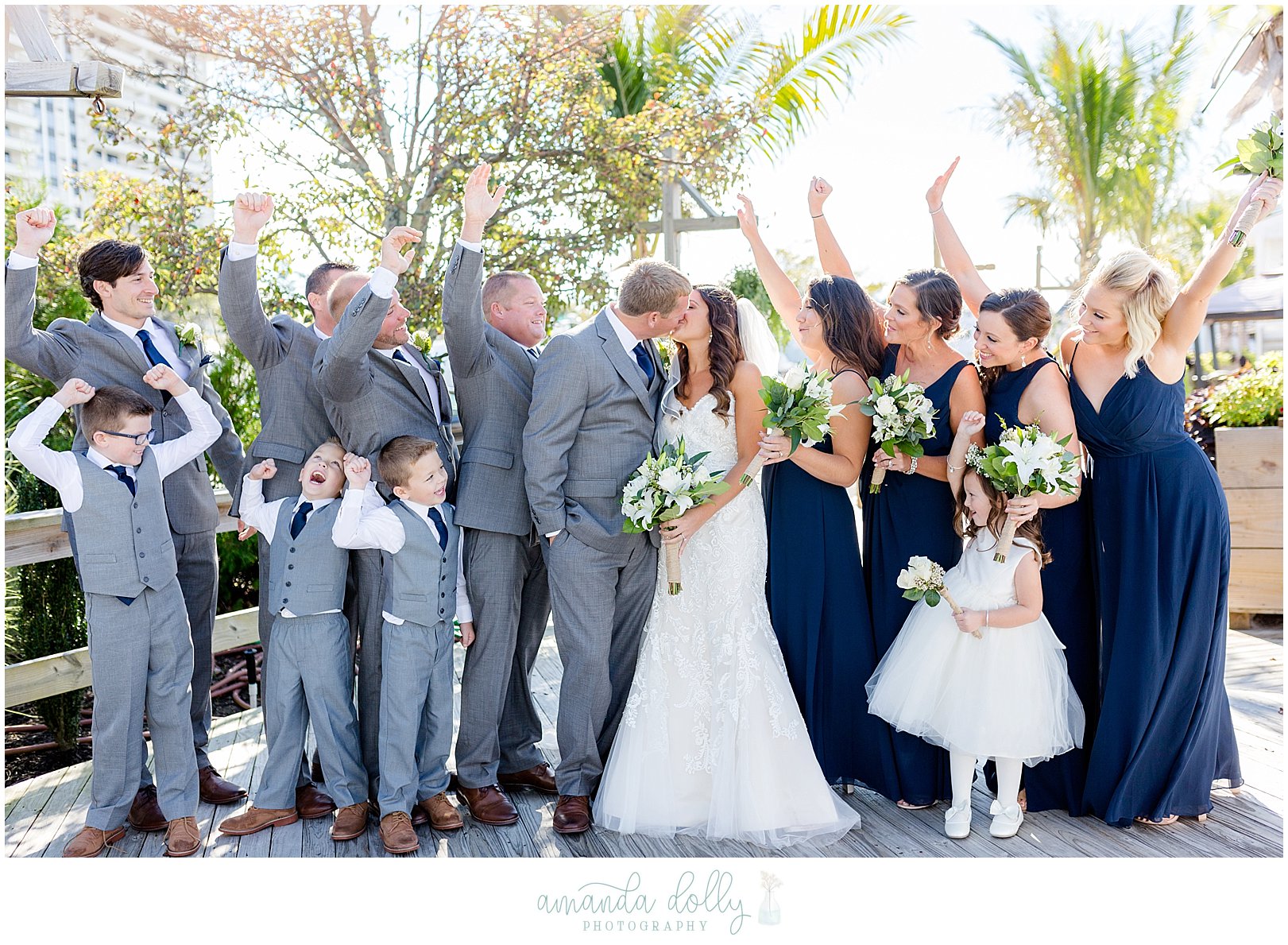 The Channel Club Monmouth Beach Wedding Photography