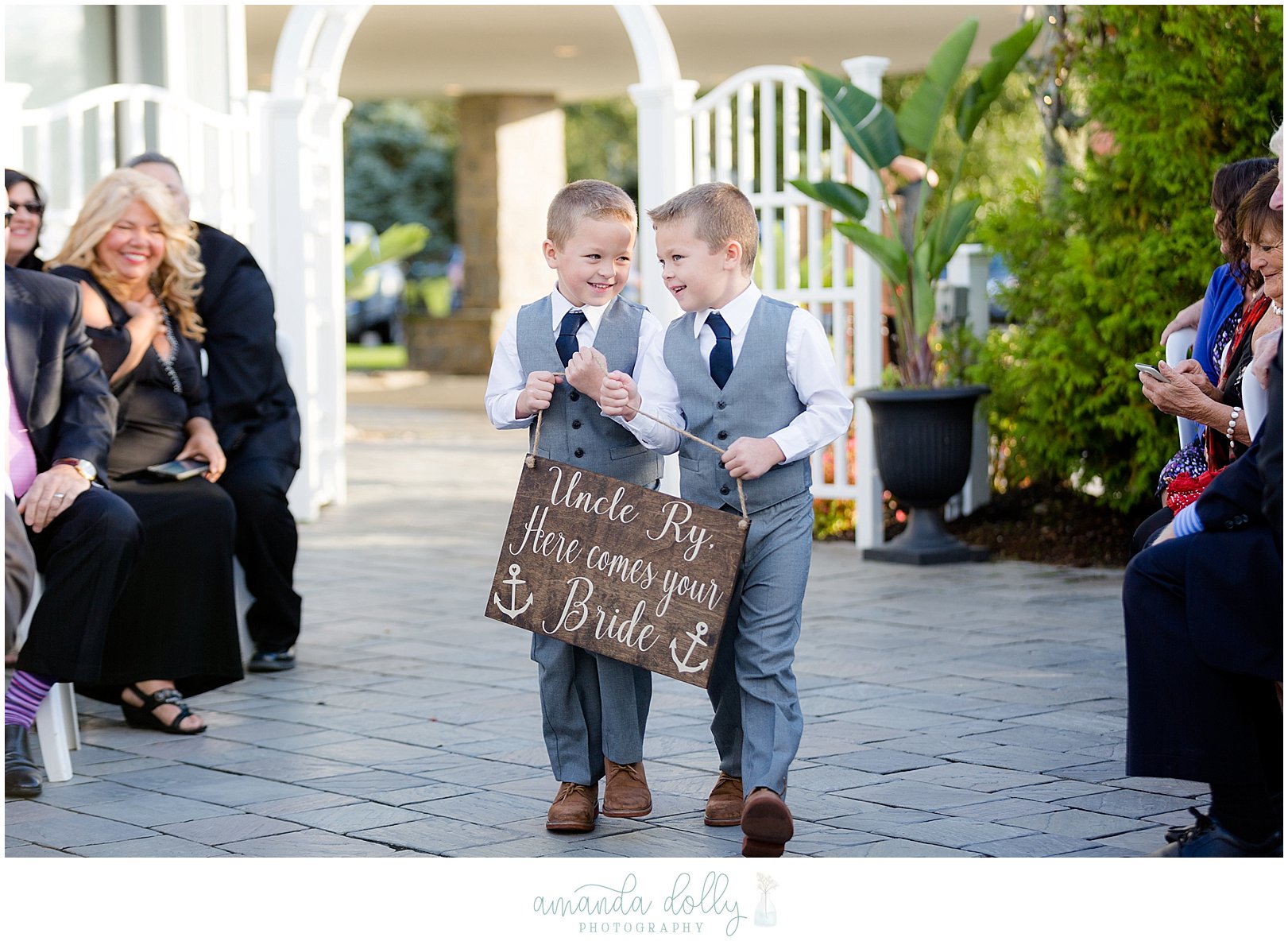 The Channel Club Monmouth Beach Wedding Photography